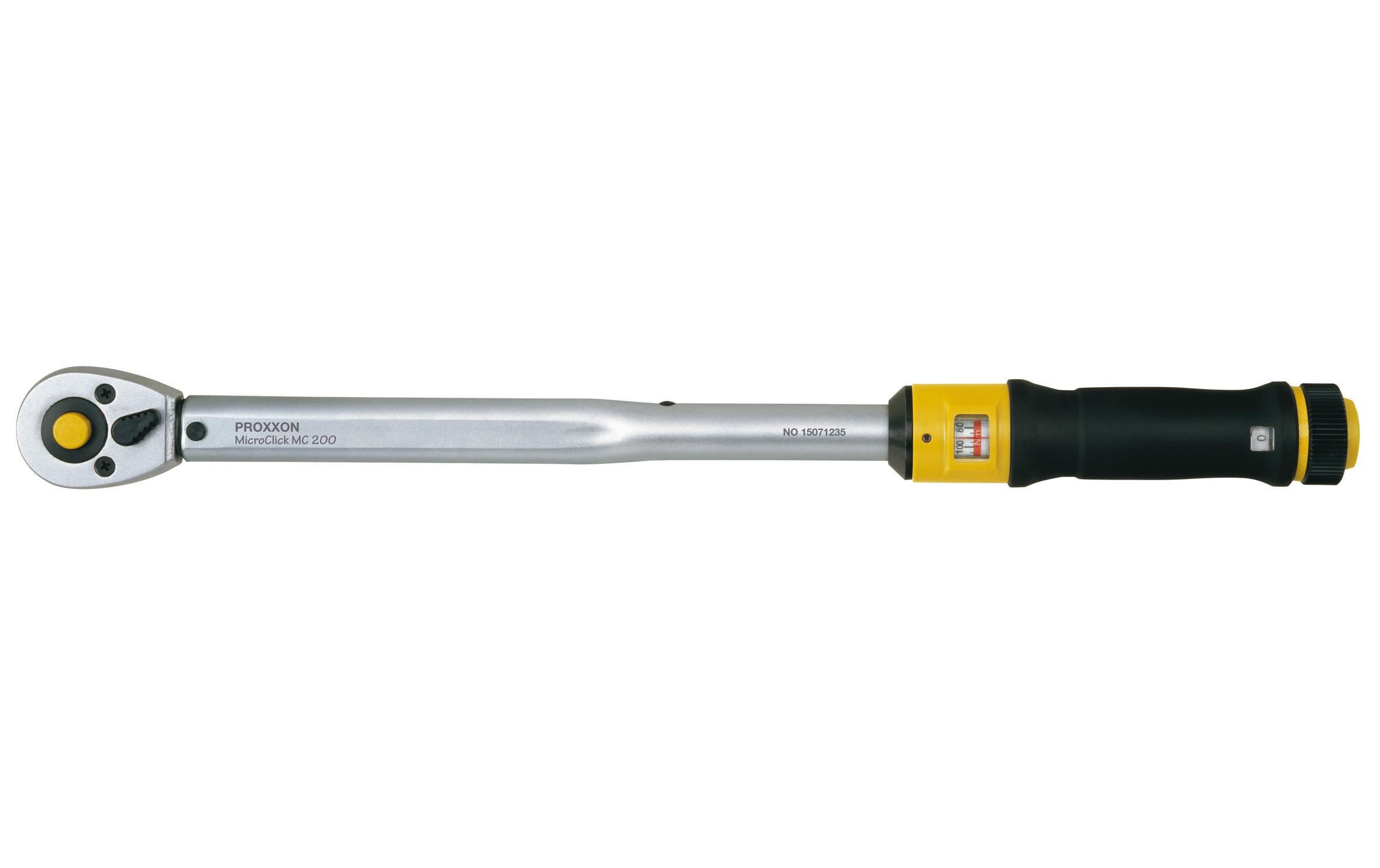 Proxxon industrial Proxxon MicroClick – Drehmomentschlüssel-Set 1/2", 40–200 Nm, MC 200