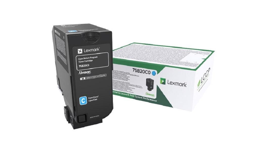 Lexmark Toner – cyan, 10000 Seiten