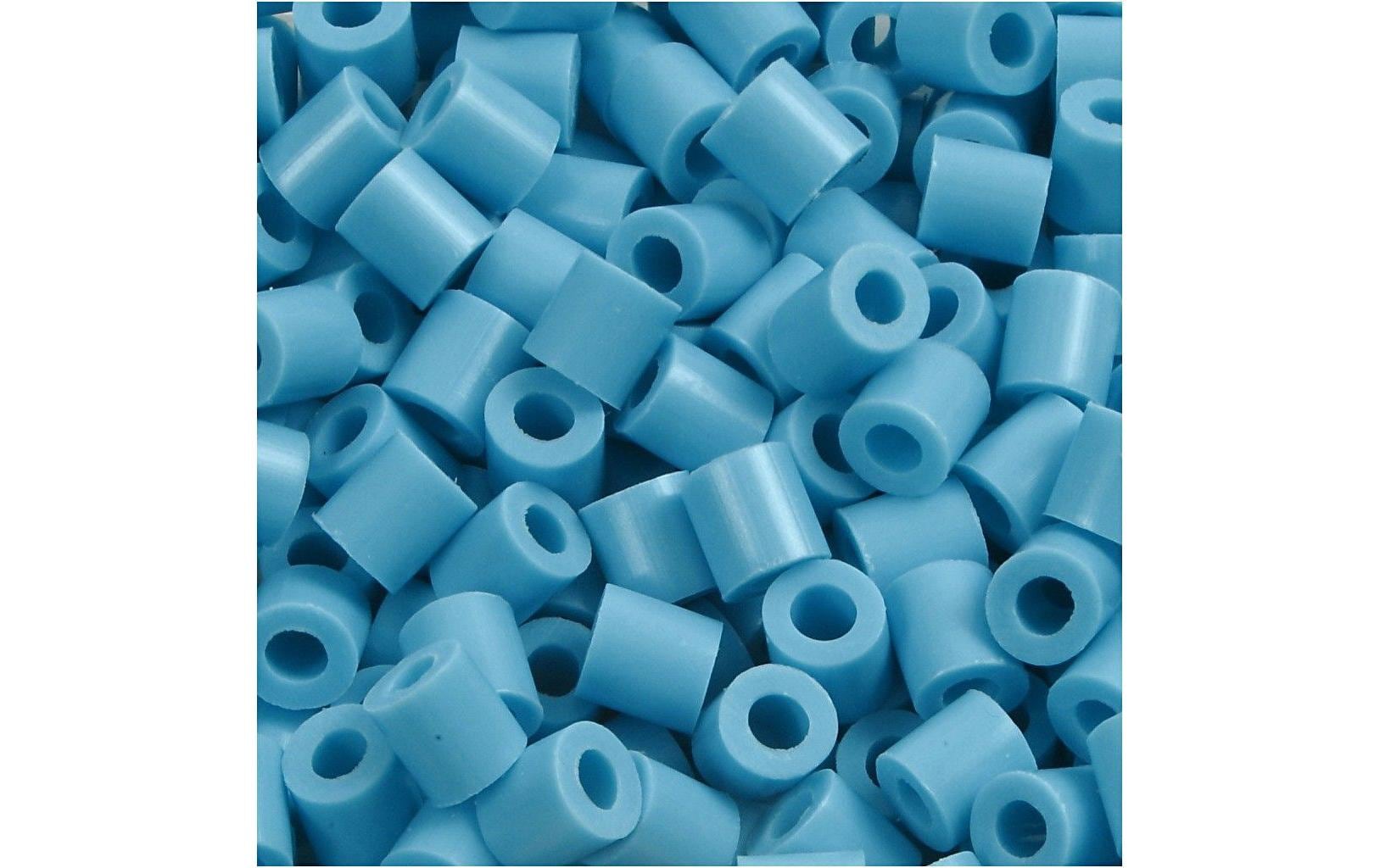 Creativ Company Bügelperlen Medium, Türkis, Ø 5 mm, Loch Ø 2,5 mm, 1'100 Stk.