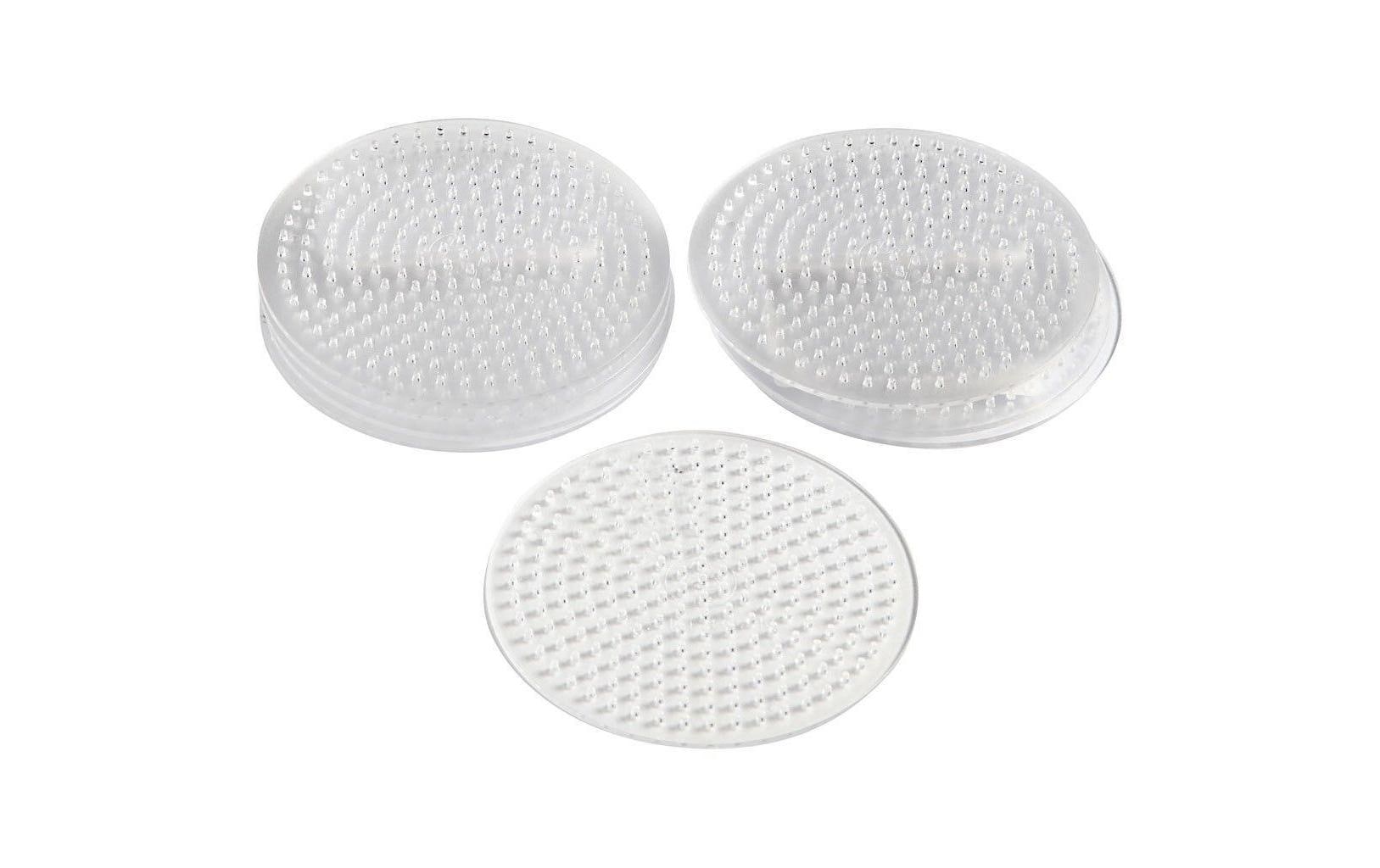 Creativ Company Steckplatten, Medium, Transparent, 85 × 85 mm, Set à 10