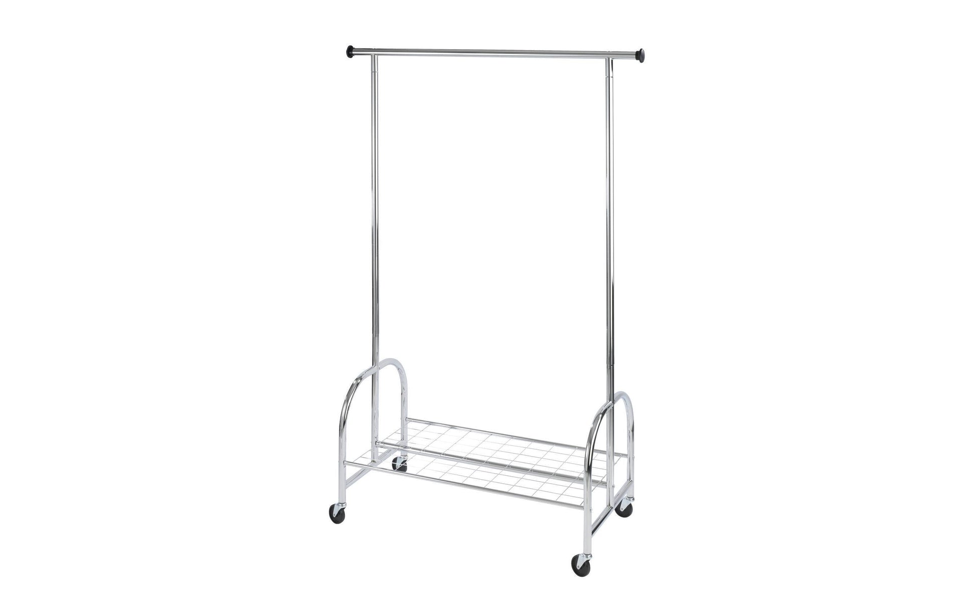 WENKO Garderobenständer – Metall – Silber – 1'850 mm