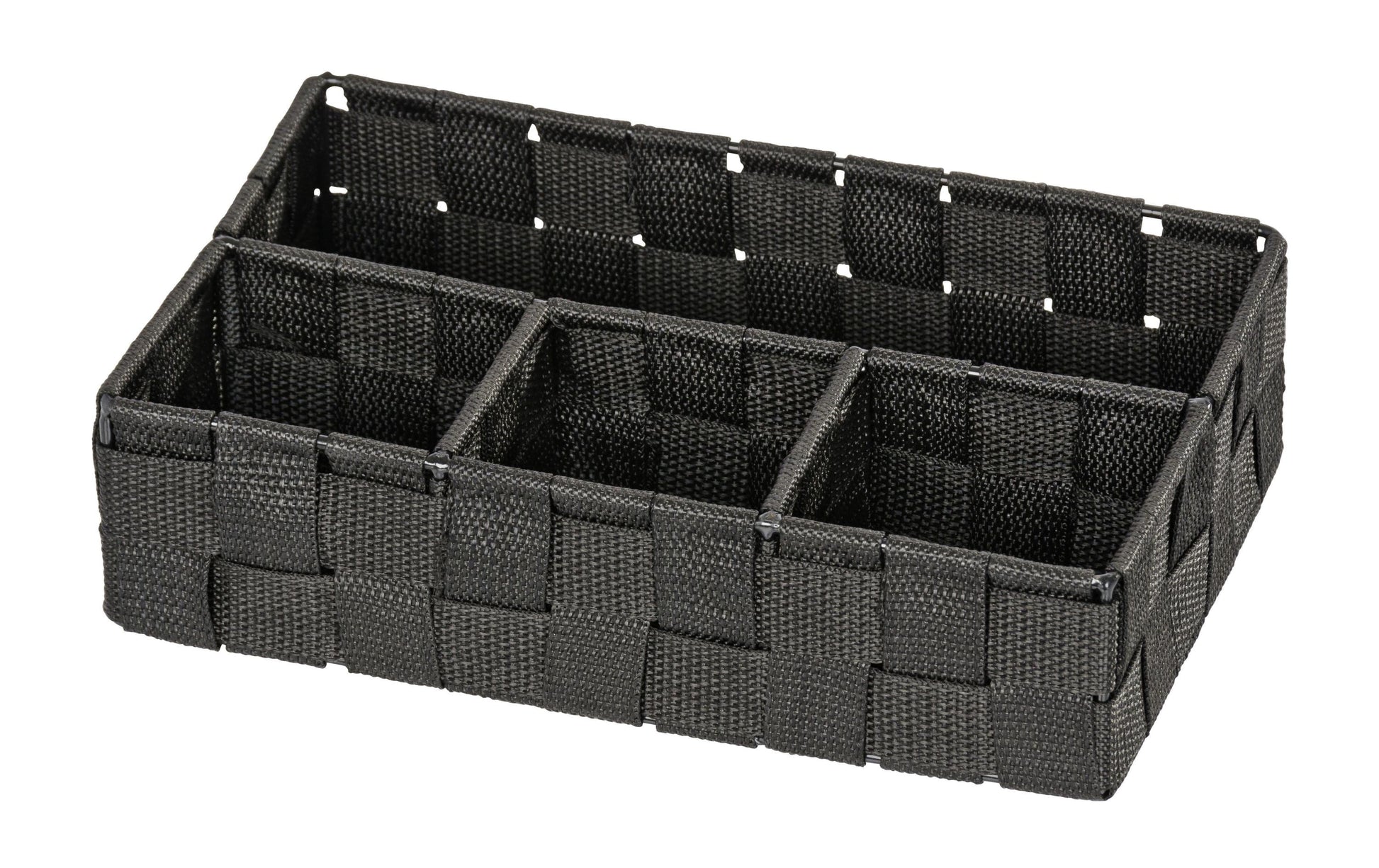 Wenko Ablageschale – Schwarz – 260 × 65 × 170 mm