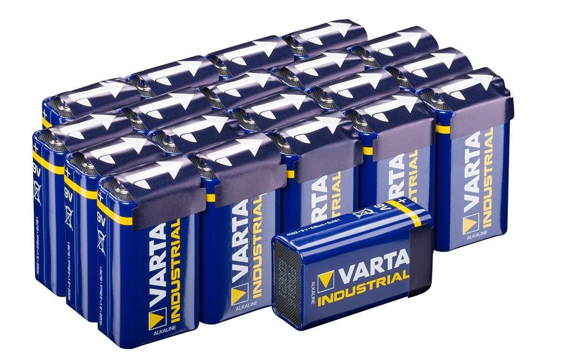 Varta Akku 9 V Alkali-Mangan – für Geräte