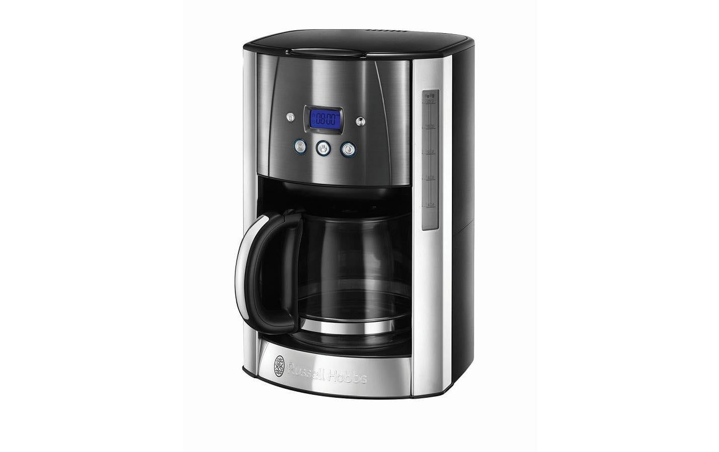 Russell Hobbs Luna Moonlight 23241-56 Filterkaffeemaschine – 14 Tassen, 1,5 l, Karaffe, Grau
