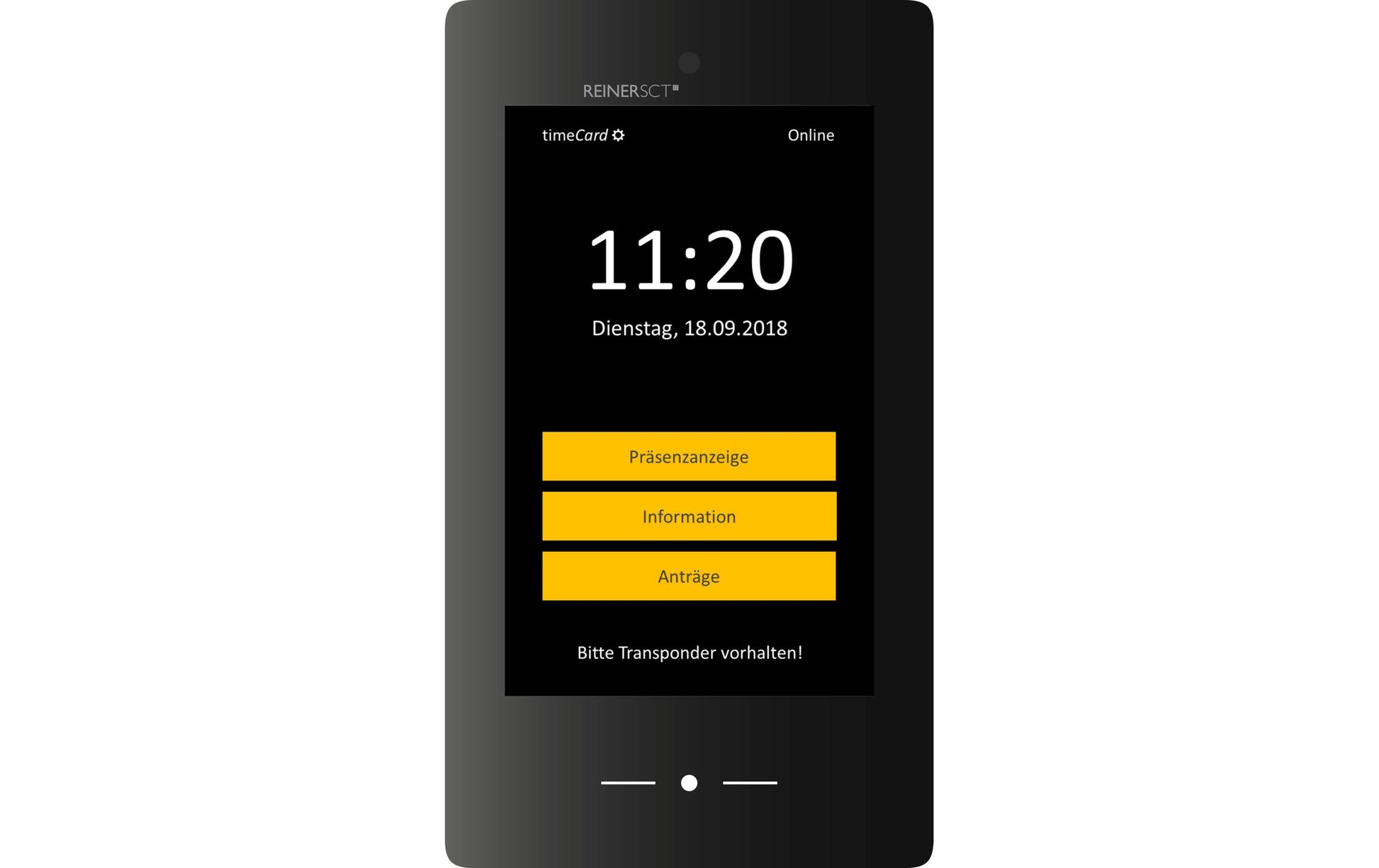Reiner timeCard Terminal 3 – 18 cm, 32 cm, 6 cm