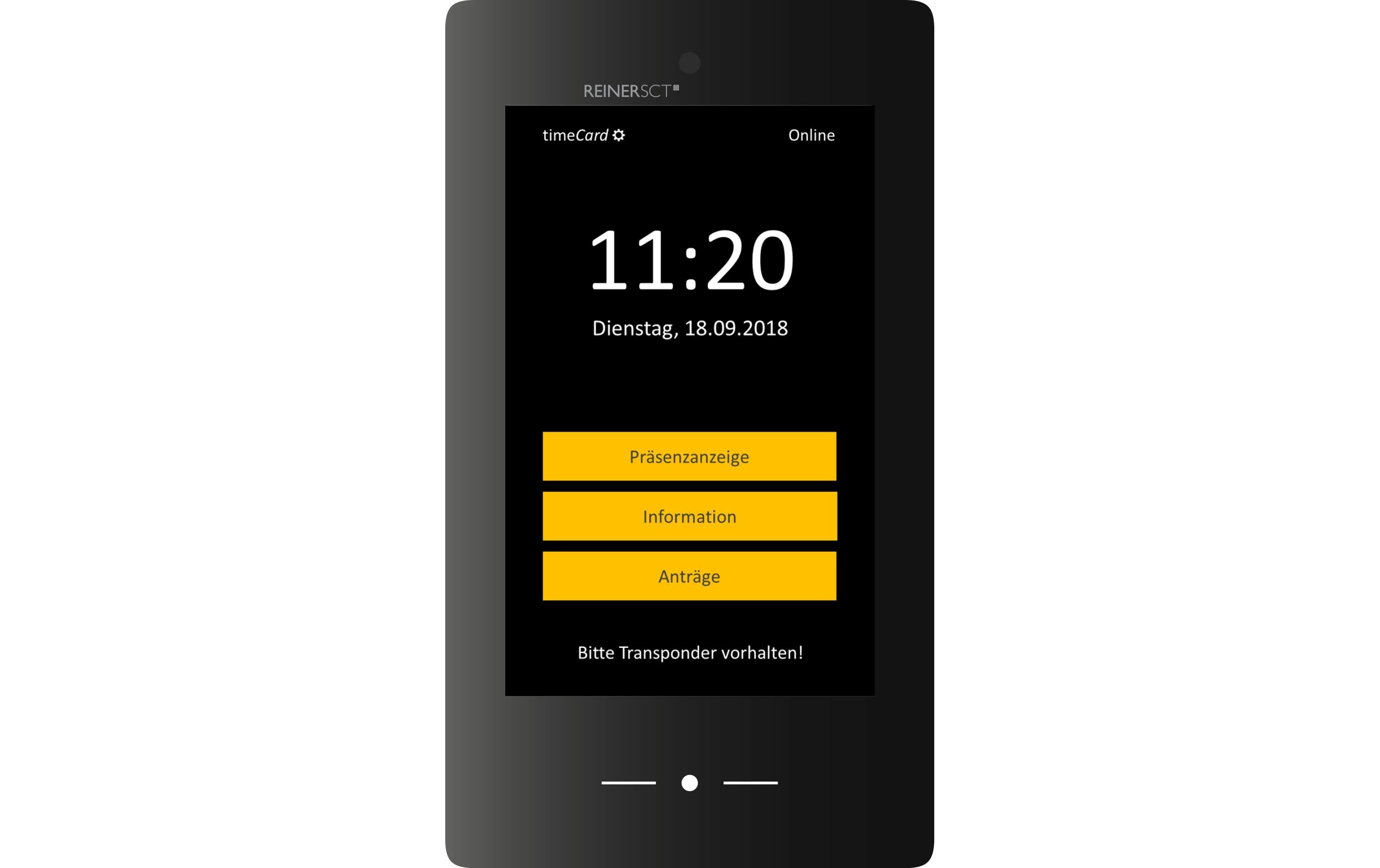 Reiner timeCard Terminal 3 – 18 cm, 32 cm, 6 cm