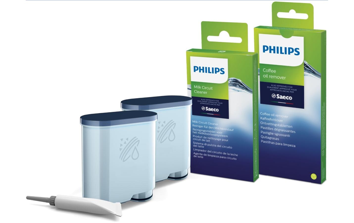 Philips Entkalker Wartungskit AquaClean CA6707/10 – für Saeco, 2 Stk.