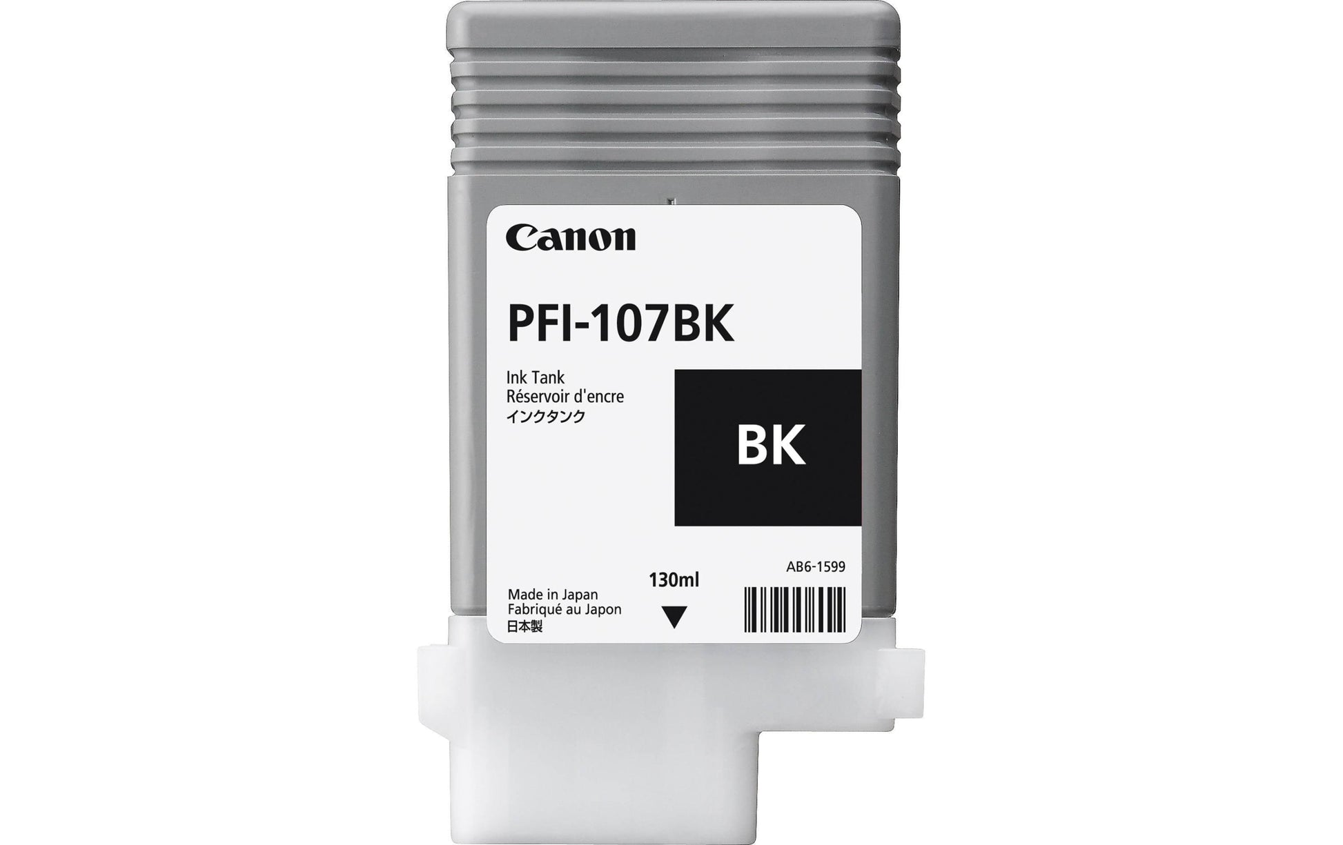 Canon Tintenpatrone PFI-107BK, schwarz, 130 ml, original – für iPF 680/685