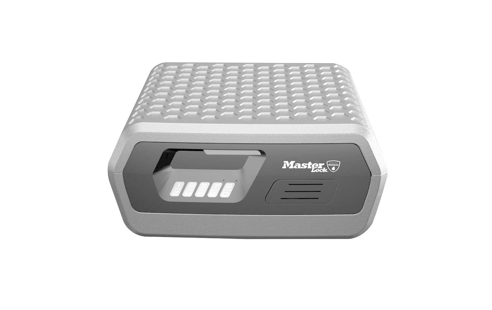 Master Lock Feuerschutzbox CHW30300EURHRO – Elektronikschloss – 10,0 l – Feuerschutz 30 min, wasserfest