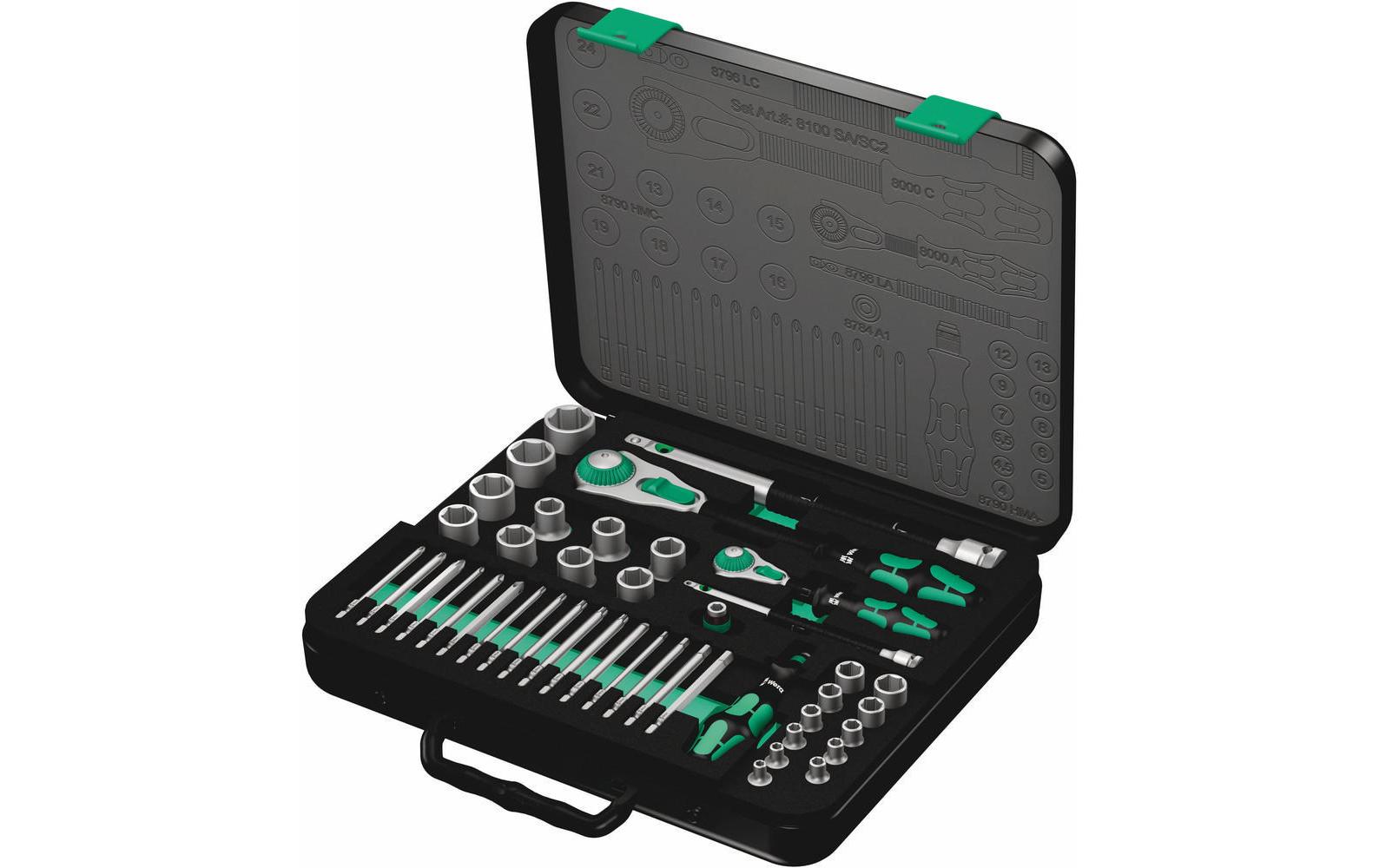 Wera Schraubendreher-Bit-Set – Antrieb 1/4"