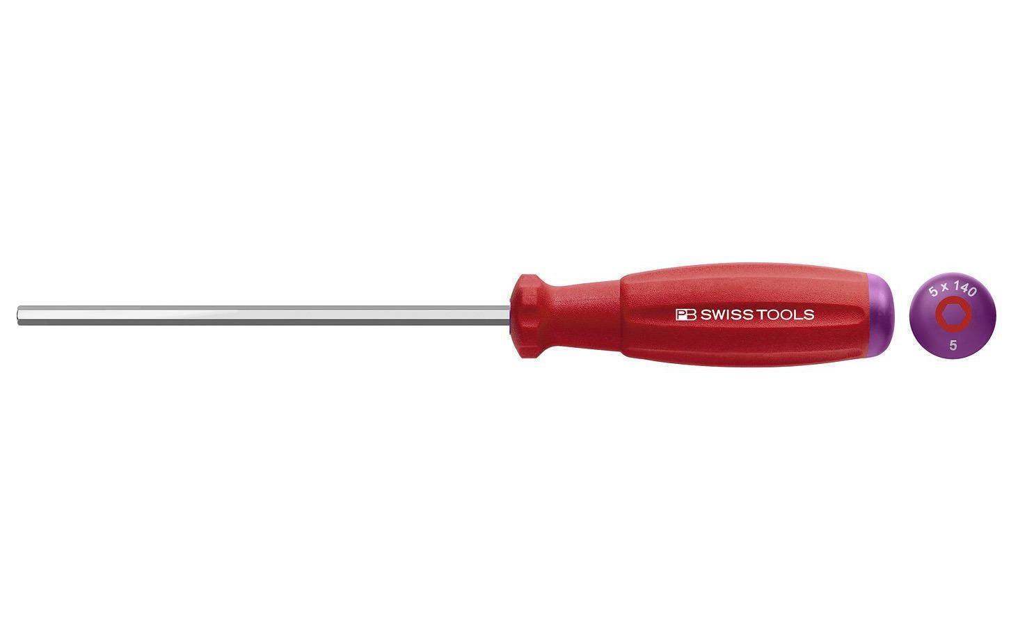 PB Swiss Tools SwissGrip PB 8205 Schraubenzieher – Innensechskant 1,5 mm, Klingenlänge 70 mm