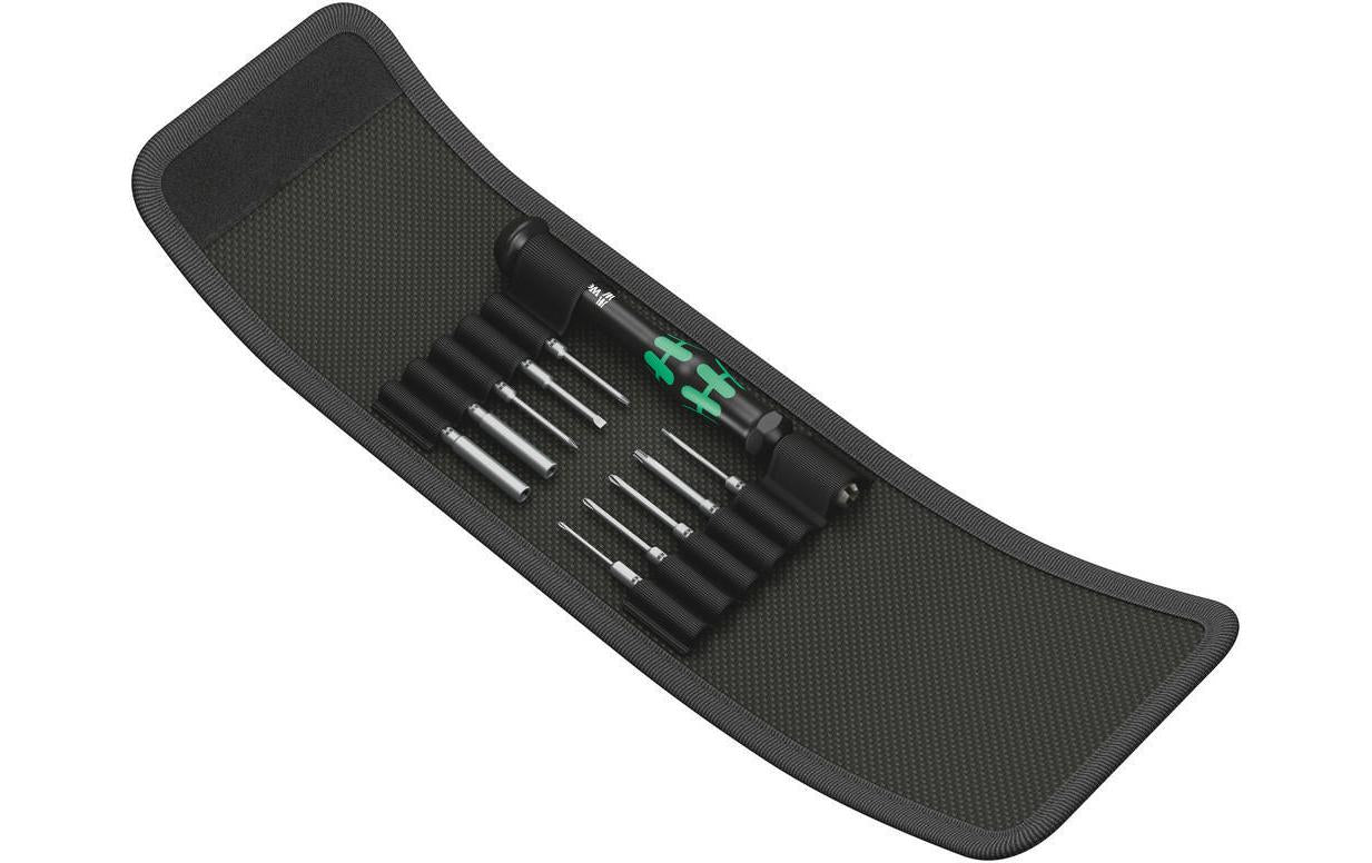 Wera Schraubendreher-Bit-Set Kraftform Kompakt Micro Electronics – 10 Bits – Antrieb 1/4"