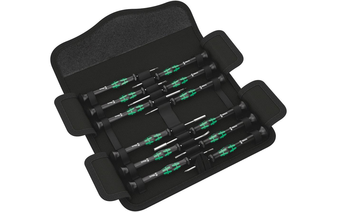 Wera Schraubendreher-Bit-Set Micro 12 Electronics 1