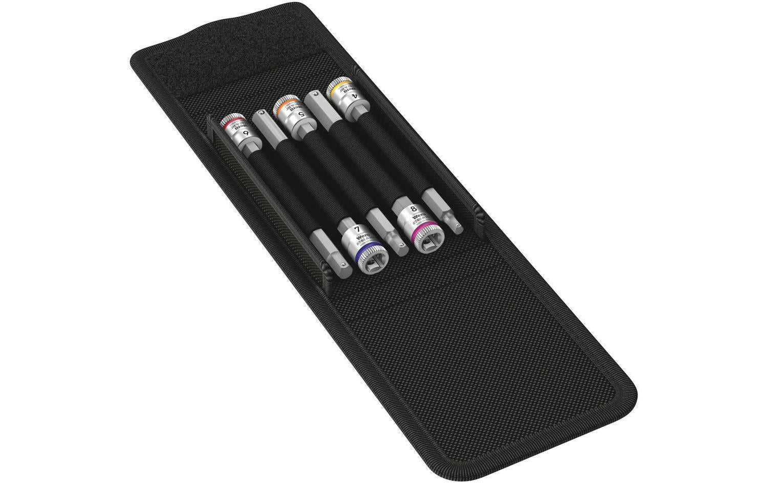 Wera Zyklop – Stecknuss-Satz 1/4", 4–8 mm, 5-teilig, Box, 8740 A HF 1