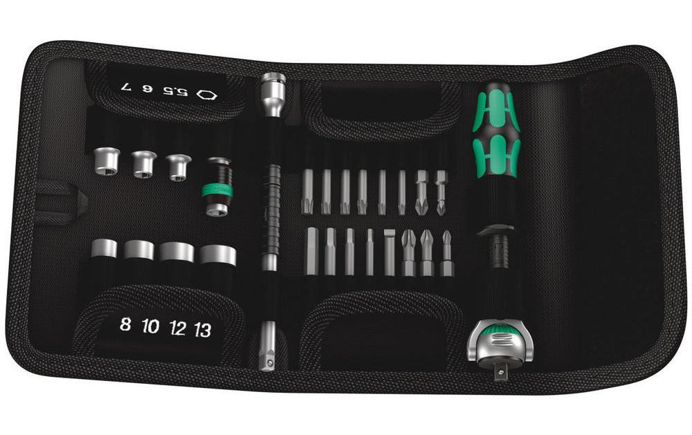 Wera Kraftform Kompakt Zyklop Speed – Knarrensatz, 26-teilig, 5,5/6/7/… mm, Etui, 05051045001
