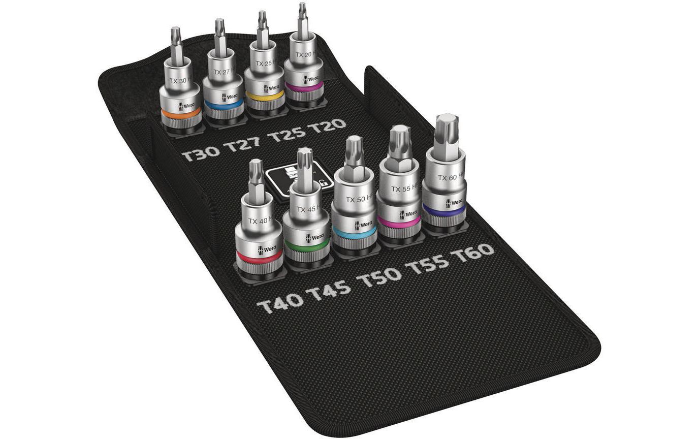Wera Schraubendreher-Bit-Set Torx – 9 Bits