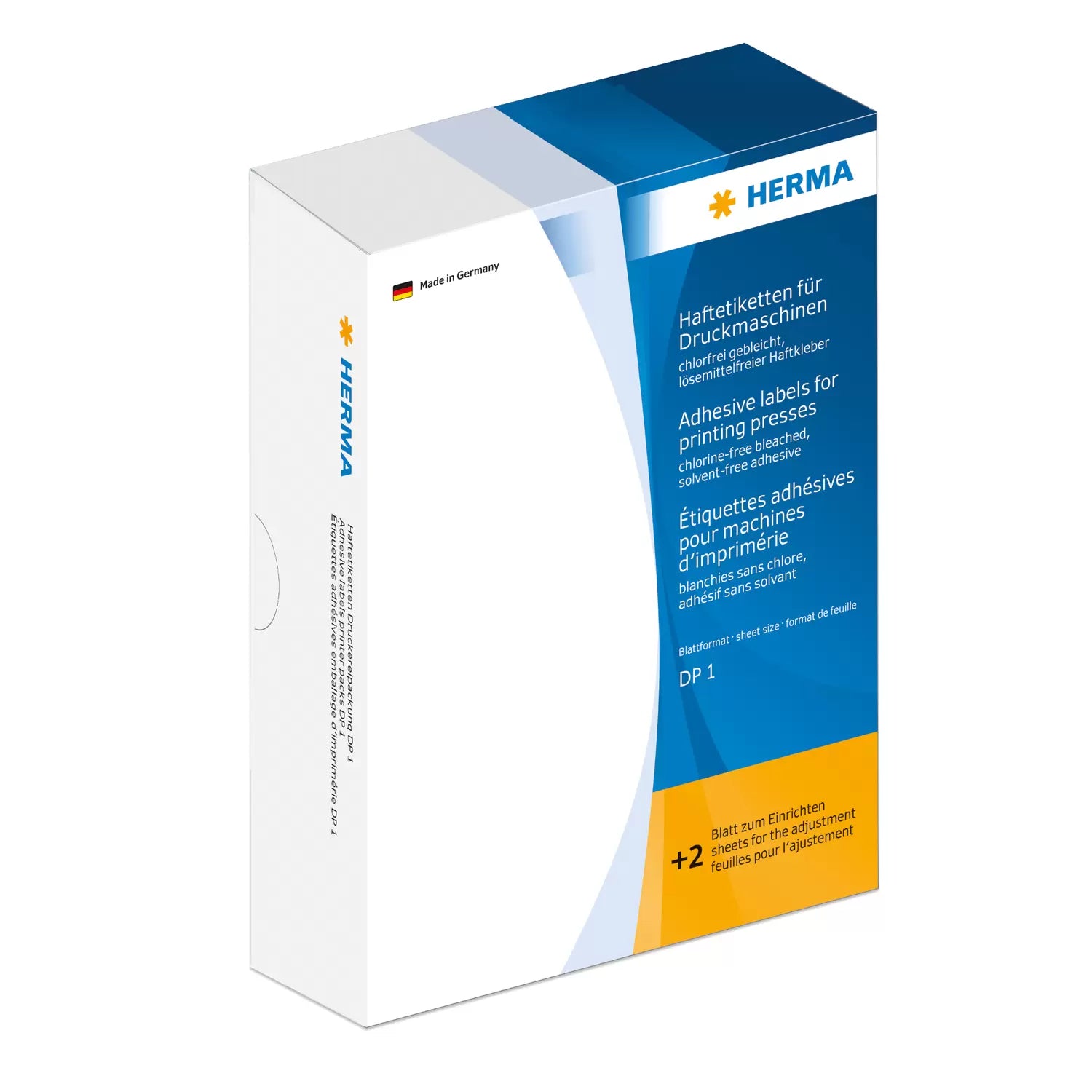 HERMA Ringetiketten – 10 × 49 mm, permanent, weiss, Karton, 210 Blatt (5'000 Stk.)