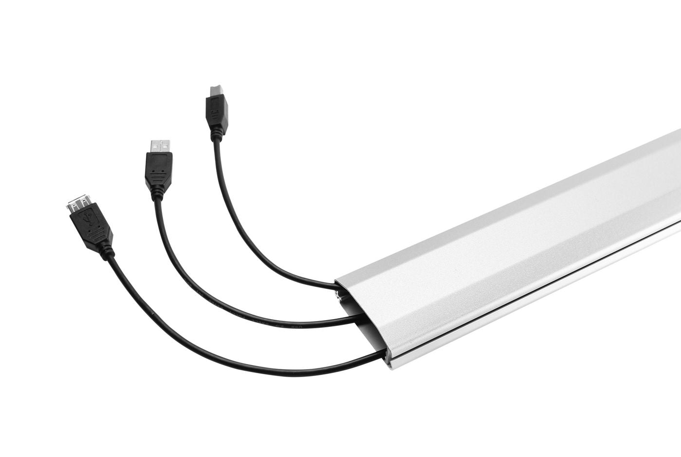 Vivolink VLWL110S Wandkanal – 60×20 mm – 1,1 m – Aluminium – Silber