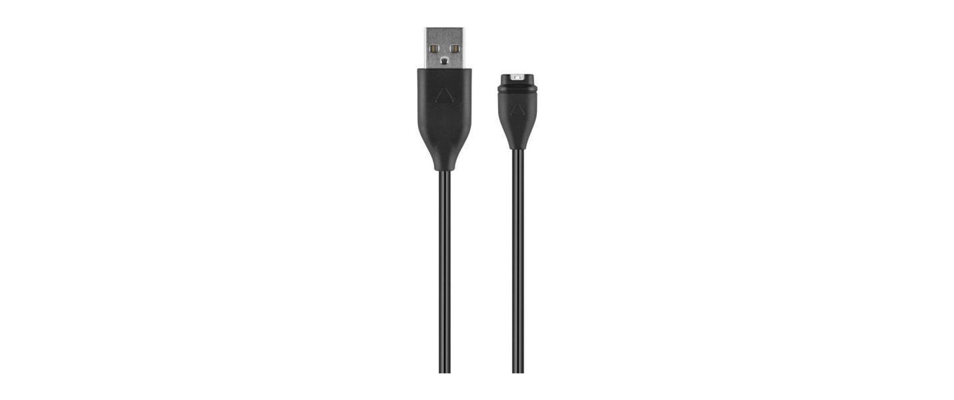 Garmin Ladekabel – USB-A auf Garmin Ladeanschluss – Schwarz – für fēnix 5, vívosport, fēnix 5X
