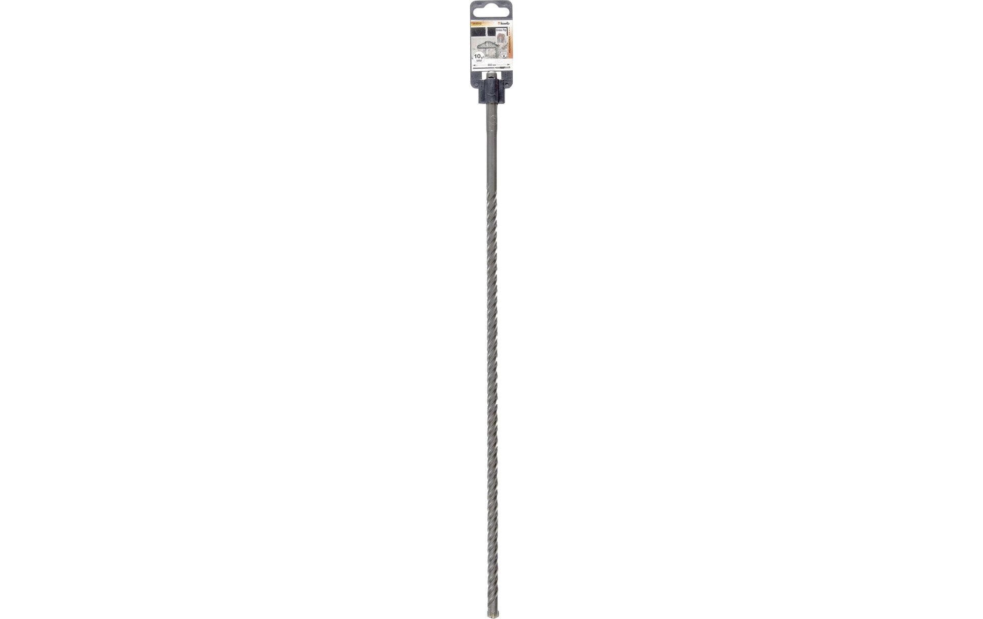 kwb Hammerbohrer 10 × 460 mm Hartmetall SDS Plus – für Mauerwerk & Beton – 4-Schneider