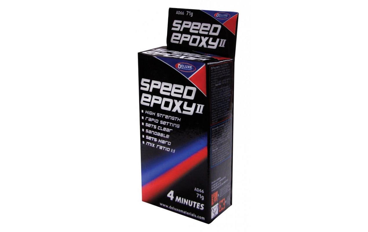 Deluxe Materials 2K Epoxidharzkleber Speed Epoxy II 4 min – transparent – für Holz