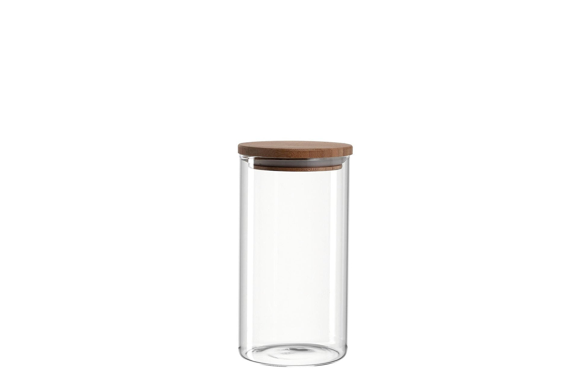 Montana Vorratsdose 1 l, Ø 10 × 20 cm, Glas/Kork, Transparent