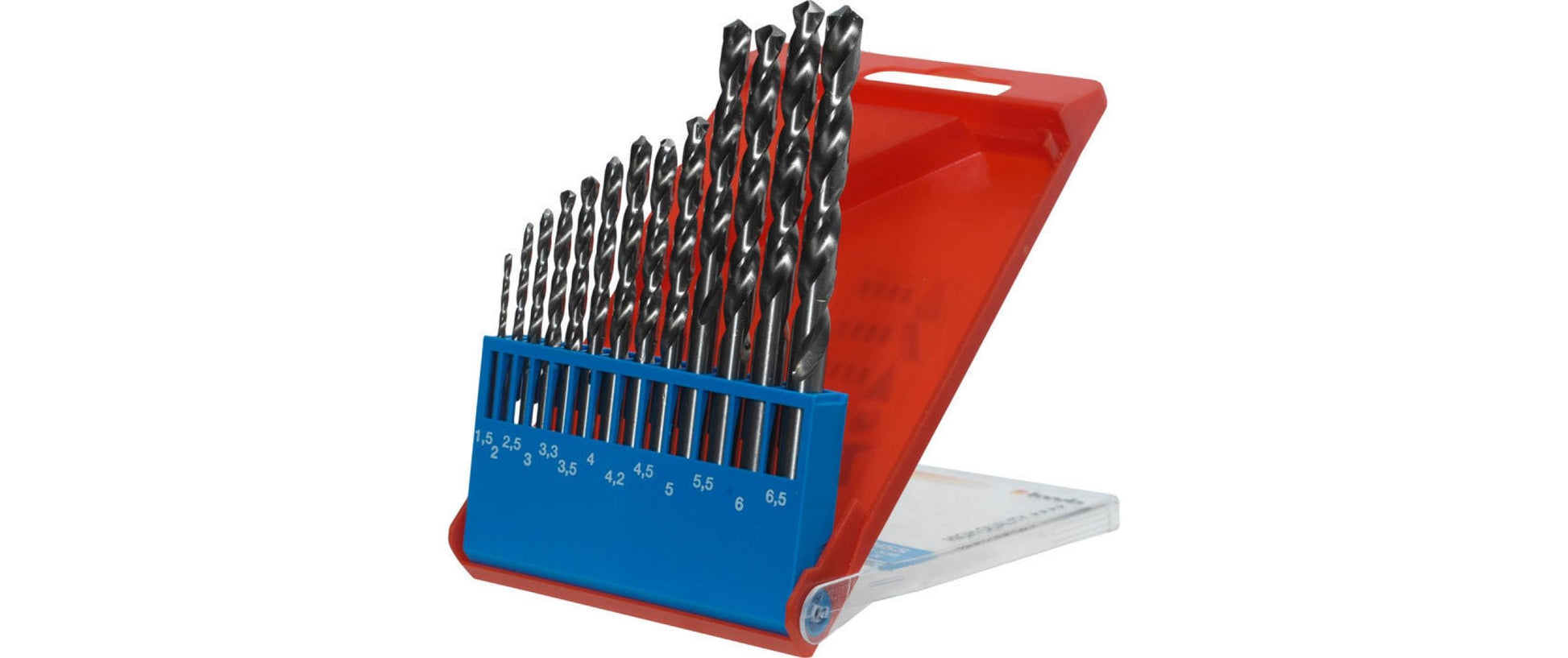 kwb Bohrer-Set – 1,5–6,5 mm, HSS