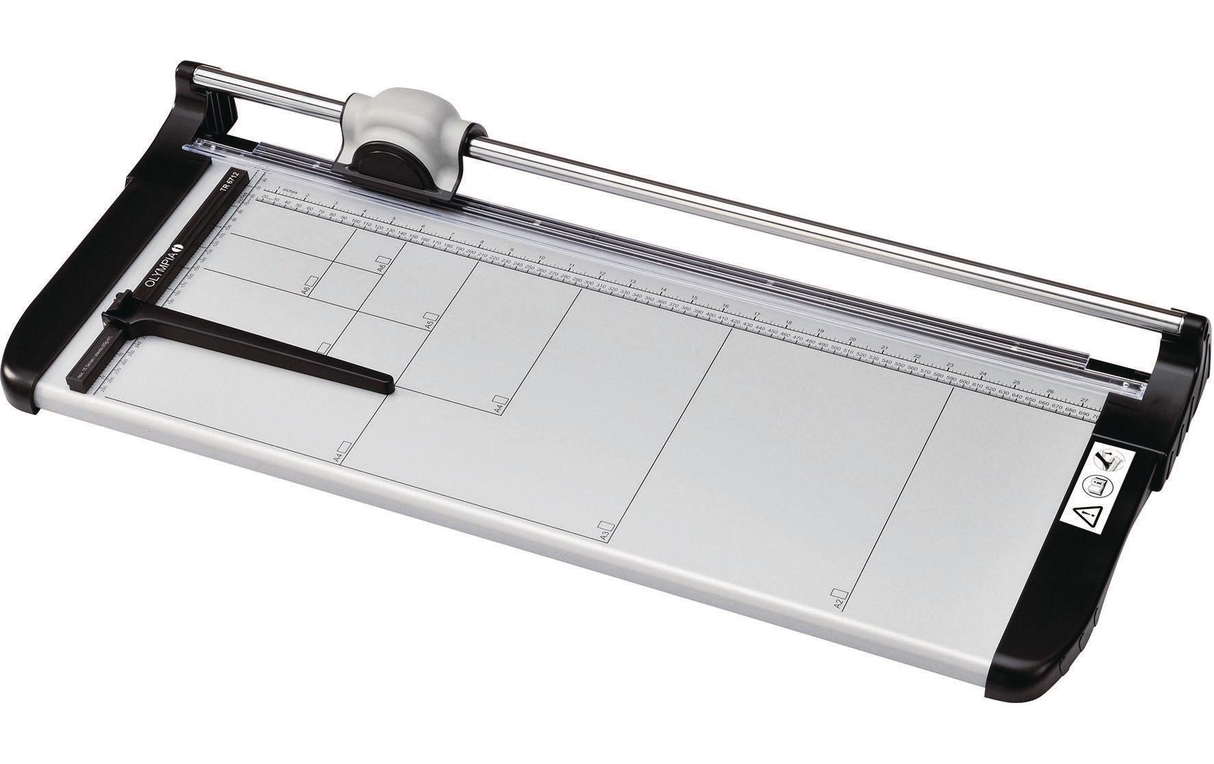 Olympia Rollenschneider TR 6712 – Schnittlänge 670 mm, bis A2, 12 Blätter