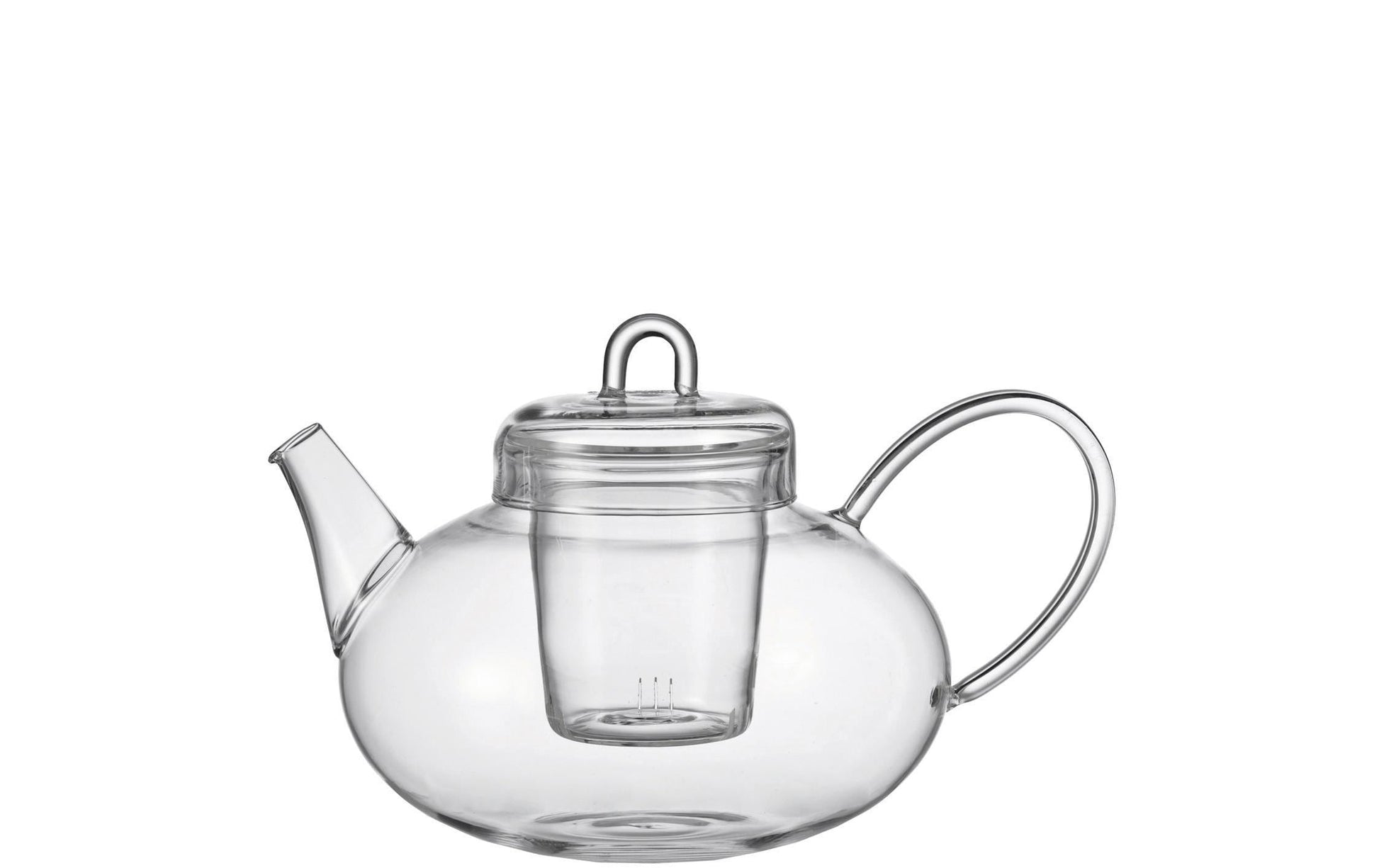 Montana Teekanne Yogi – 1,1 l, Ø 20,0 cm, H 15,0 cm, Borosilikatglas, Transparent, mit Glasfilter
