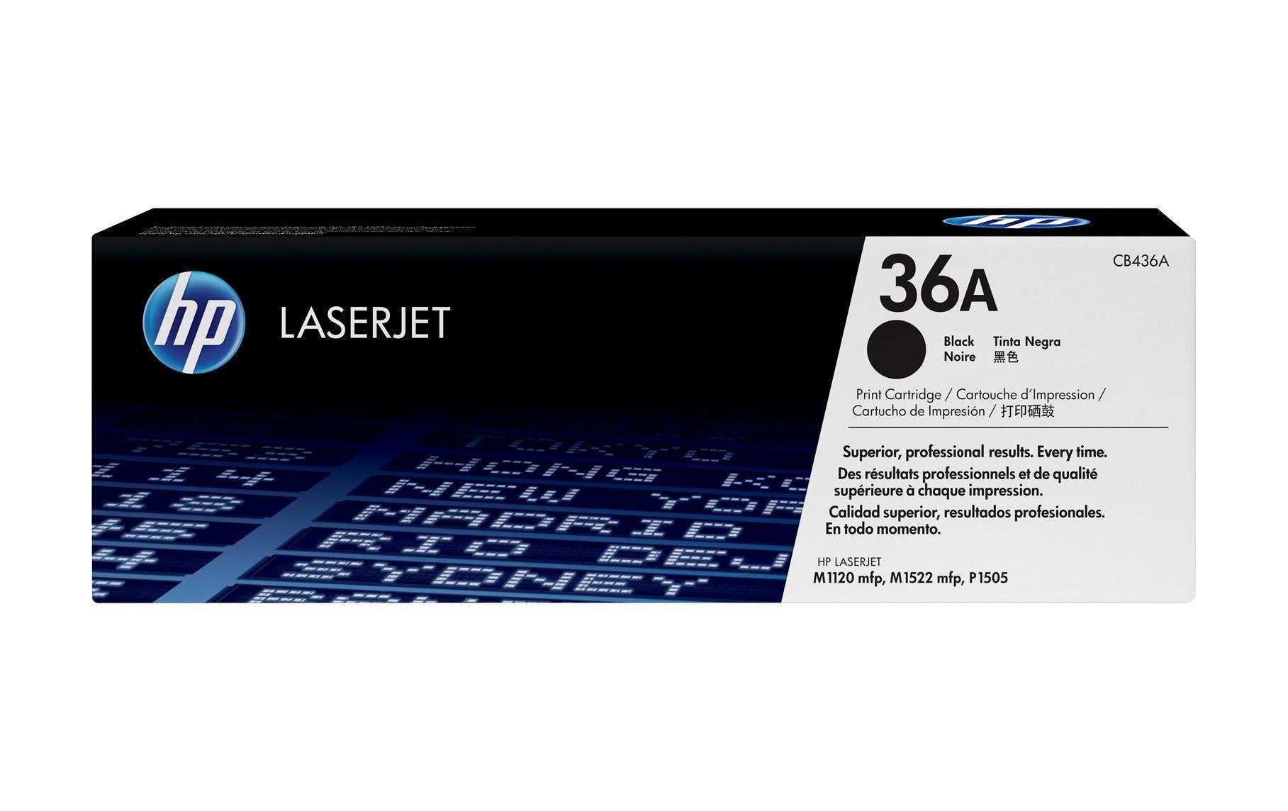HP Toner 36A – schwarz, 2000 Seiten