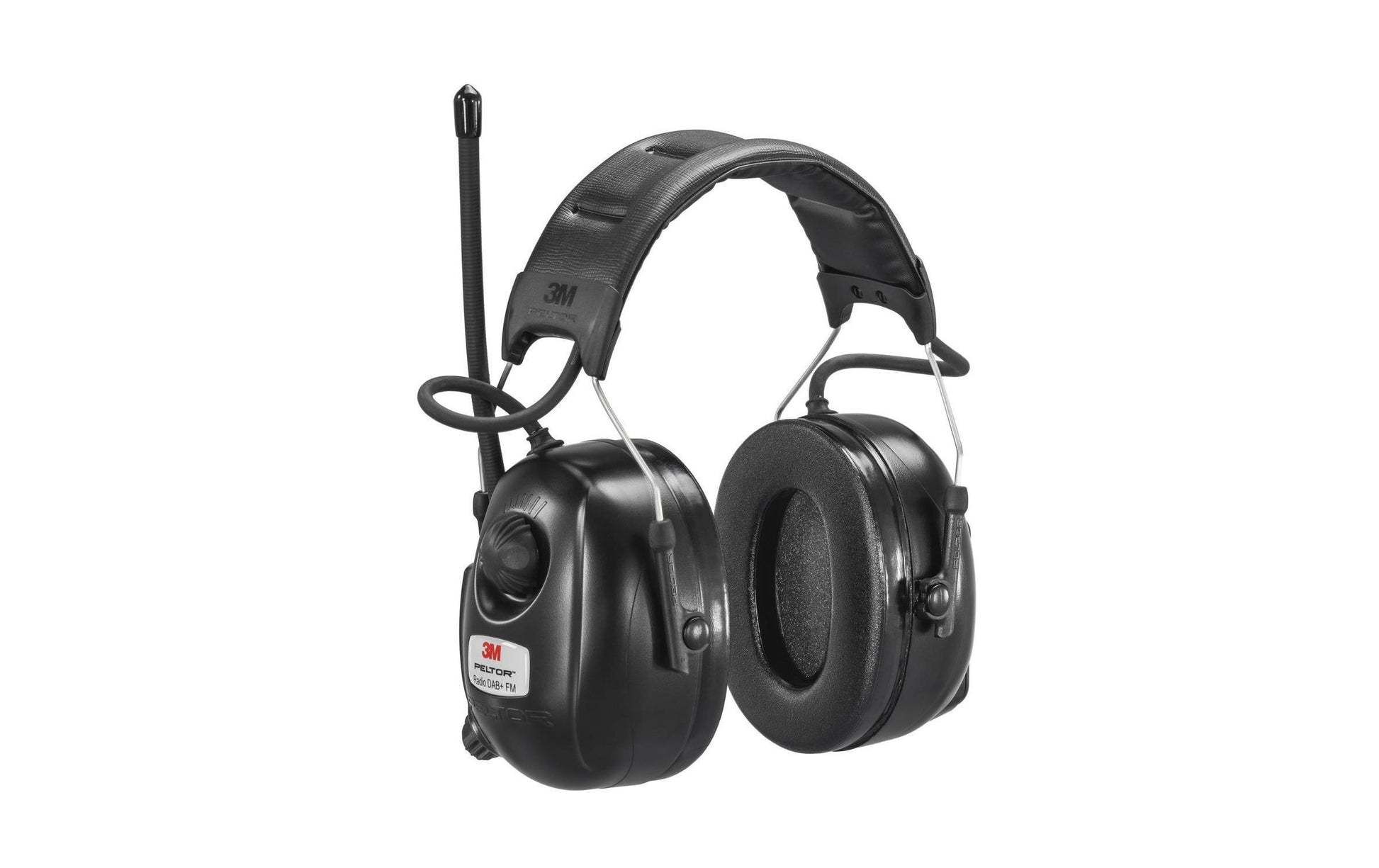 3M Peltor Kapselgehörschutz HRXD7A-01 – Radio (DAB+/FM), 31 dB, Schwarz