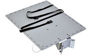 Ergotron Ablage gross für Teachwell Workfit C Style View Serie 32, Aluminium, Grau
