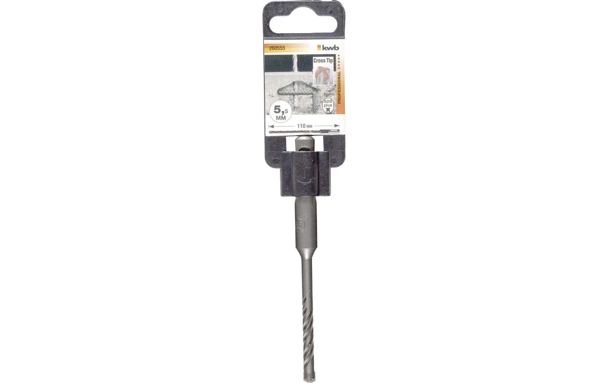 kwb Hammerbohrer – 5,5 × 110 mm, Hartmetall