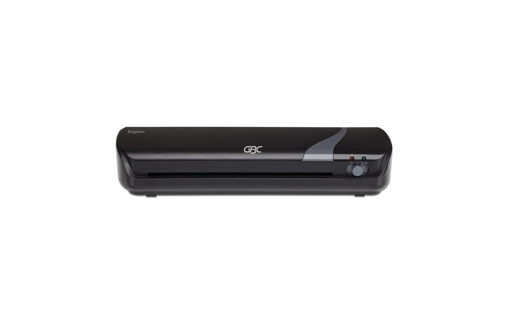 GBC Inspire+ Laminiergerät A4 – 2 Rollen, 75–125 µm, Kaltlamination, Aufheizzeit 4 Min., 250 mm/min, Schwarz