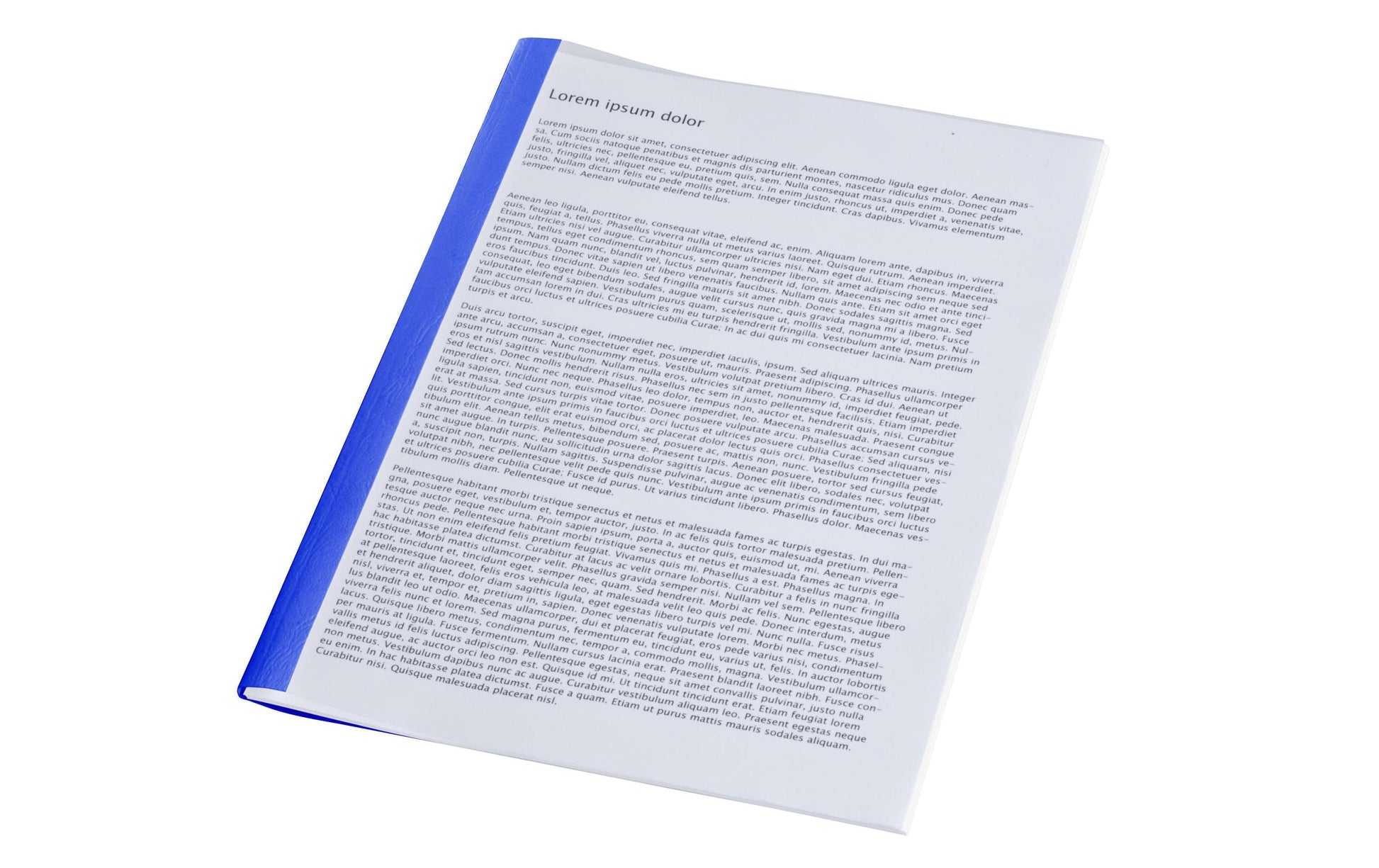Fellowes Umschlag A4 – Blau, Transparent, PVC – 100 Stk.