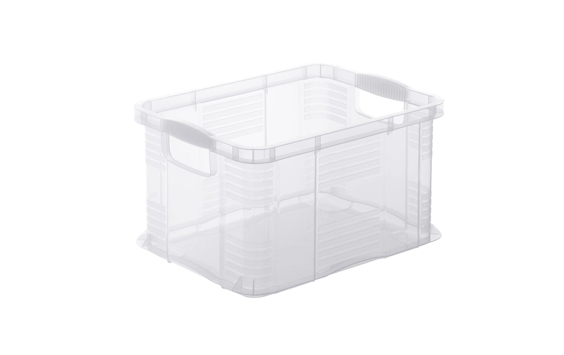 Rotho Systembox Agilo – Kunststoff, transparent, 39 × 21,5 × 29 cm