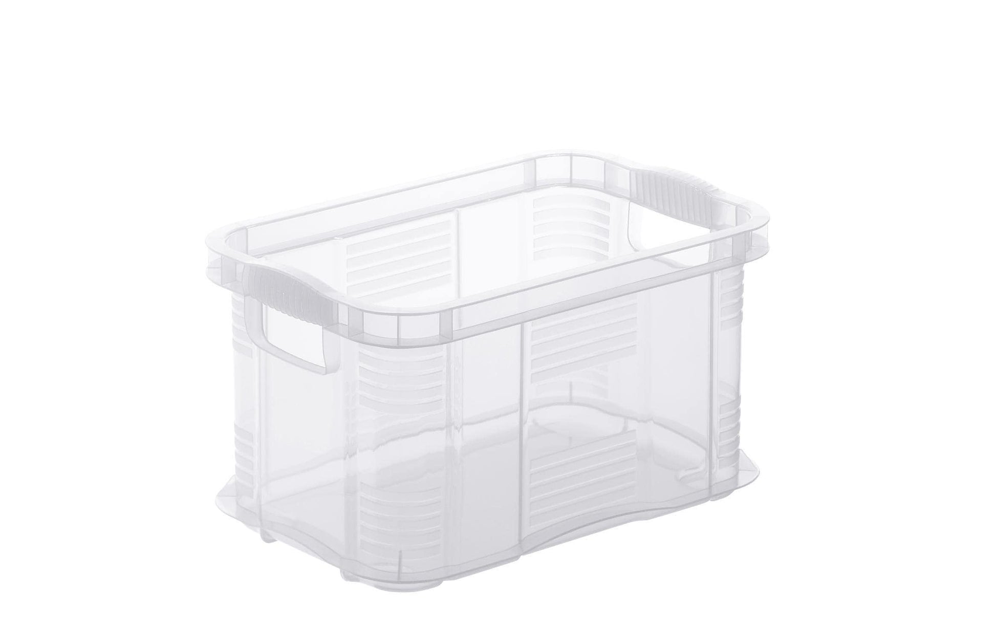 Rotho Systembox Agilo – Kunststoff, transparent, 29 × 15,5 × 19 cm