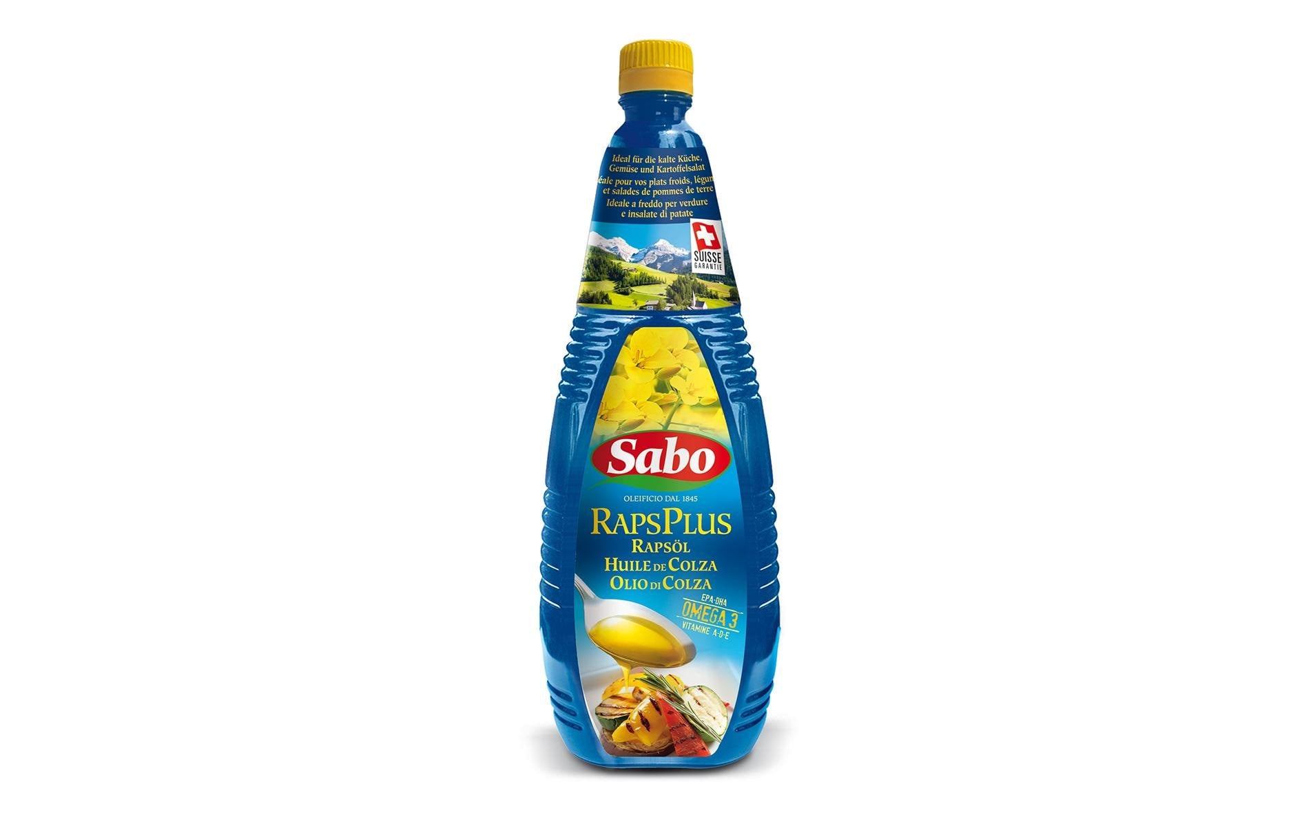 Sabo Rapsöl Rapsplus mit Fischöl – 1 l