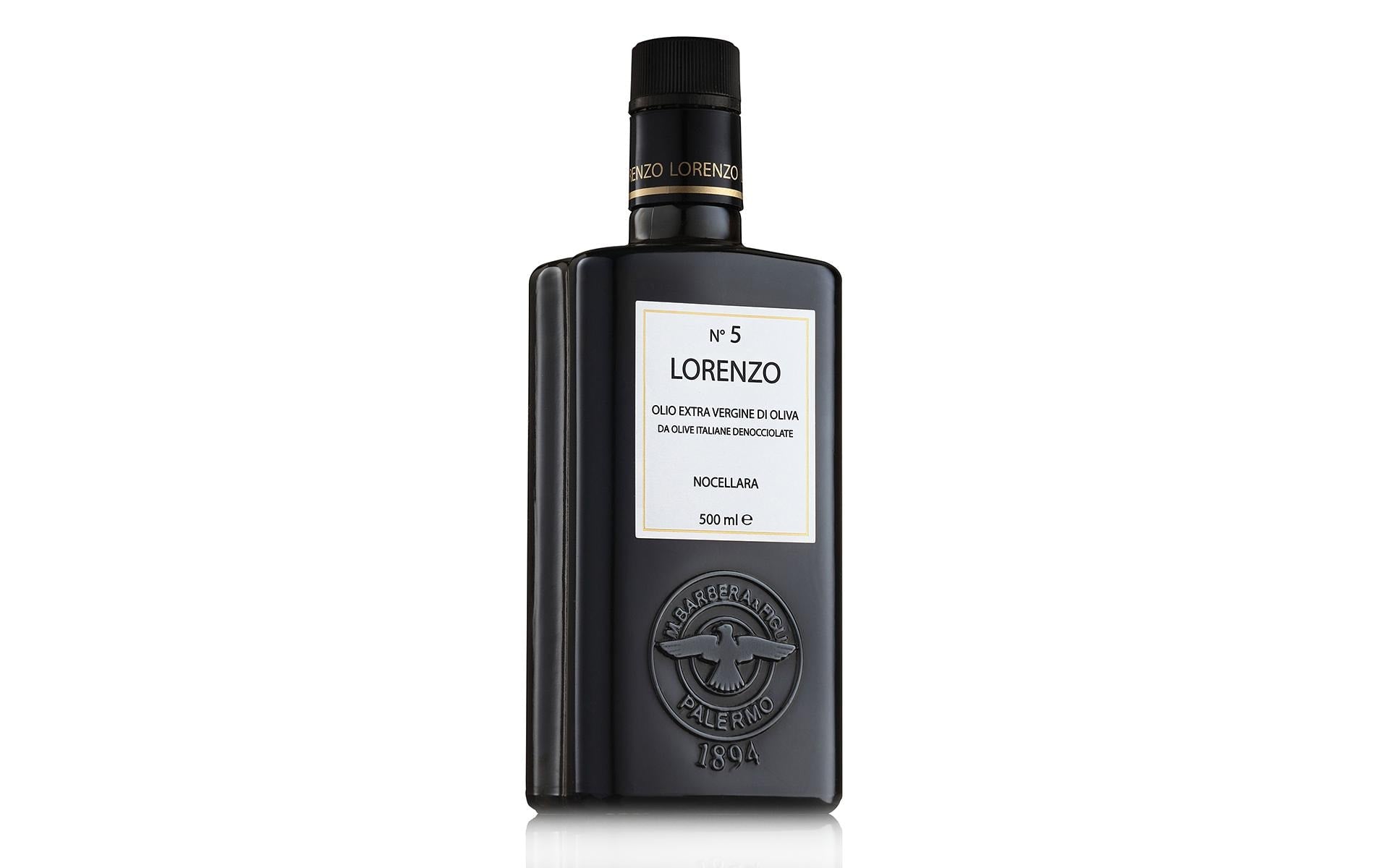 Barbera Lorenzo 5 Extra Vergine Olivenöl, Kaltgepresst – 500 ml
