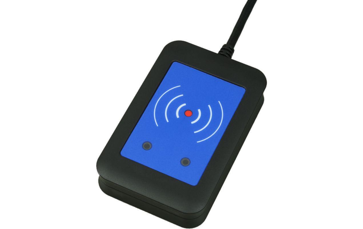 2N Externer USB-RFID-Leser – 56×88×18 mm, schwarz
