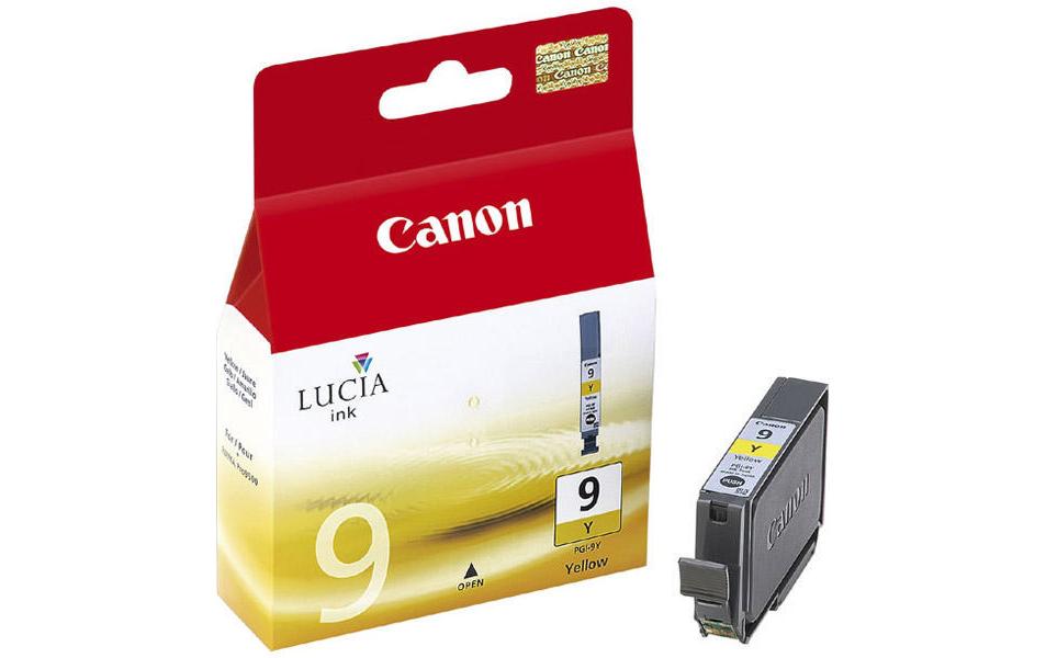 Canon Tintenpatrone PGI-9, Gelb, 1'070 Seiten – für Canon-Drucker