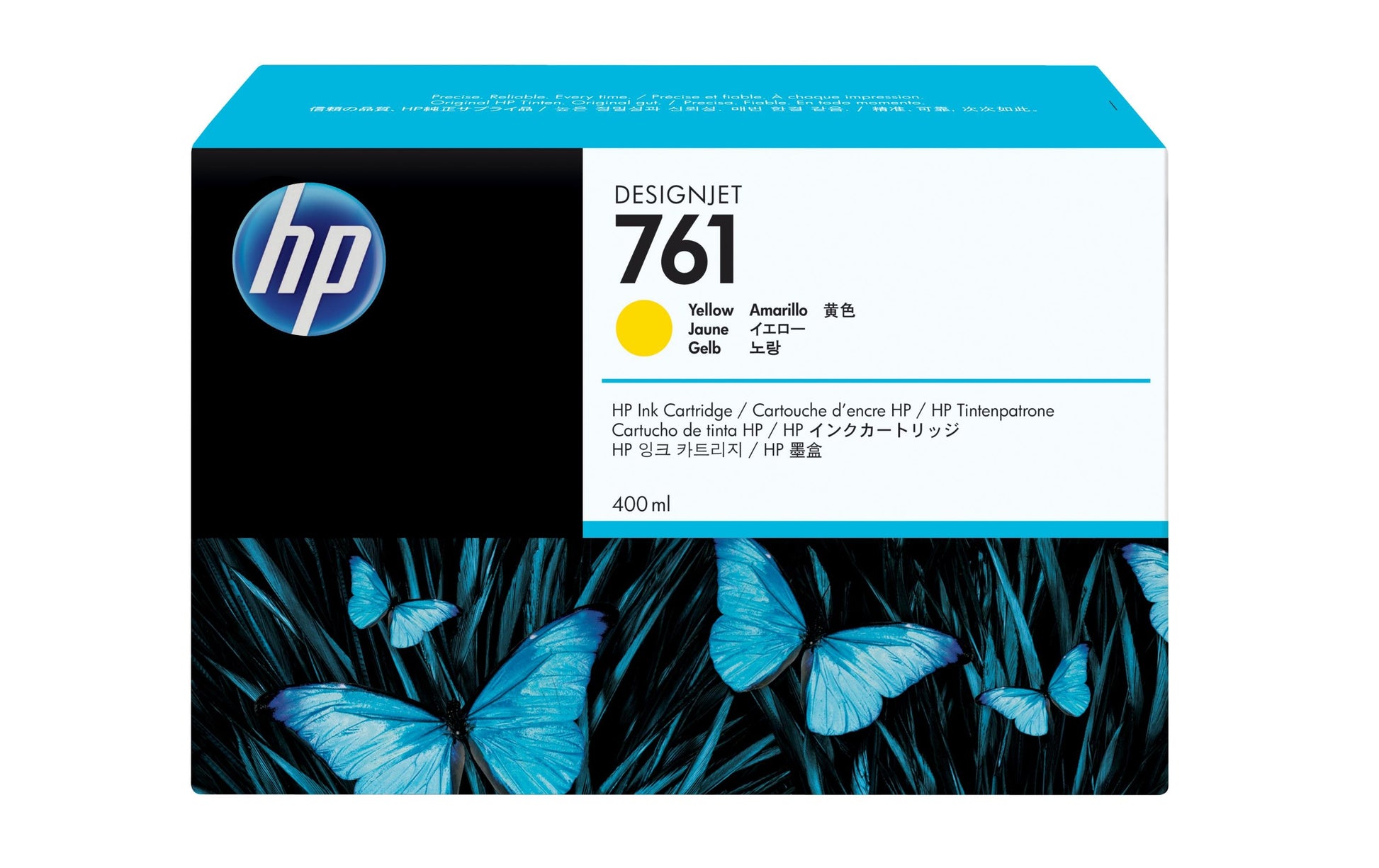 HP Tintenpatrone 761, Gelb