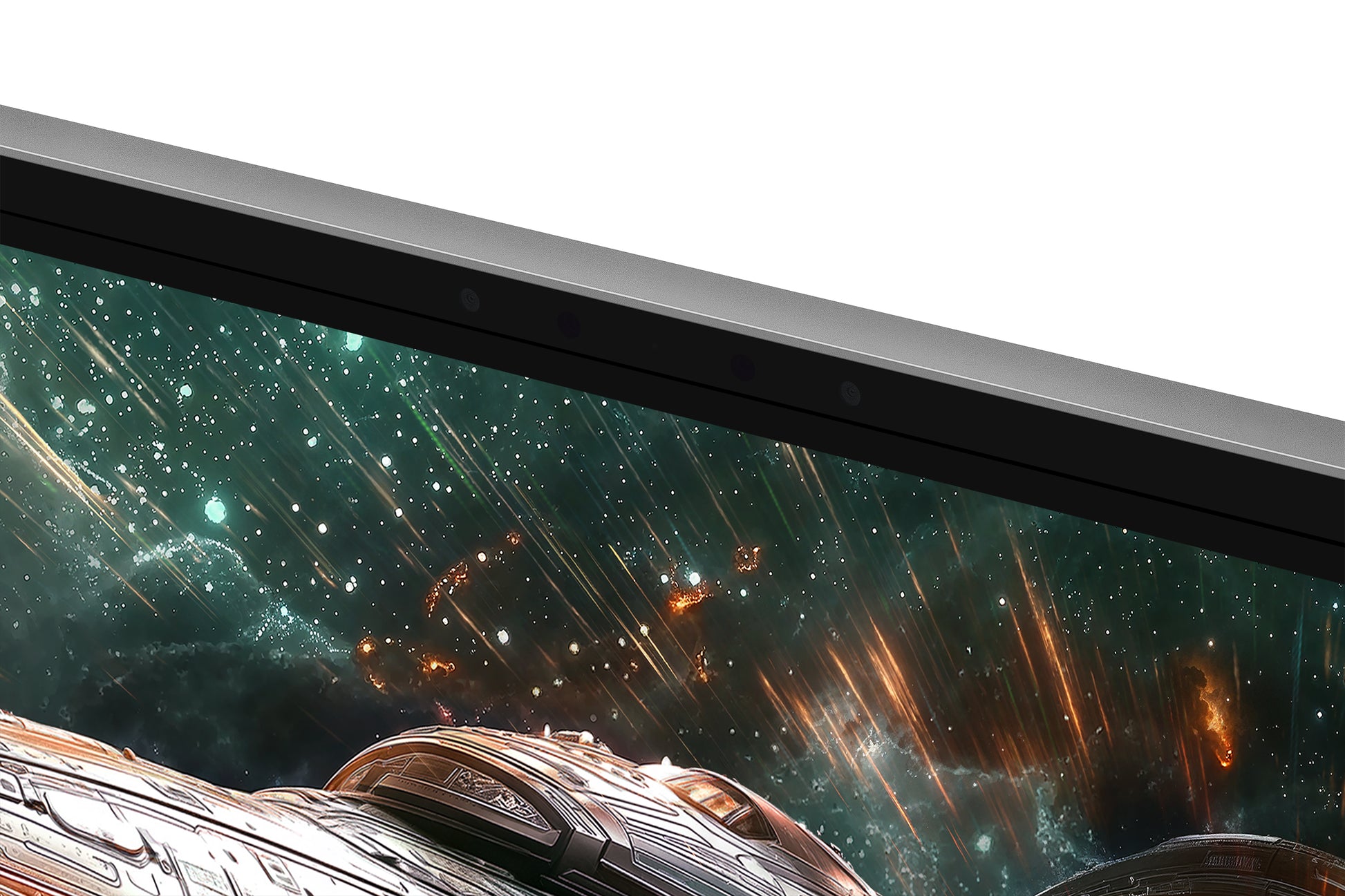 Samsung G90Xf – Monitor, 27" 4K UHD (3840 × 2160), LCD, Silber
