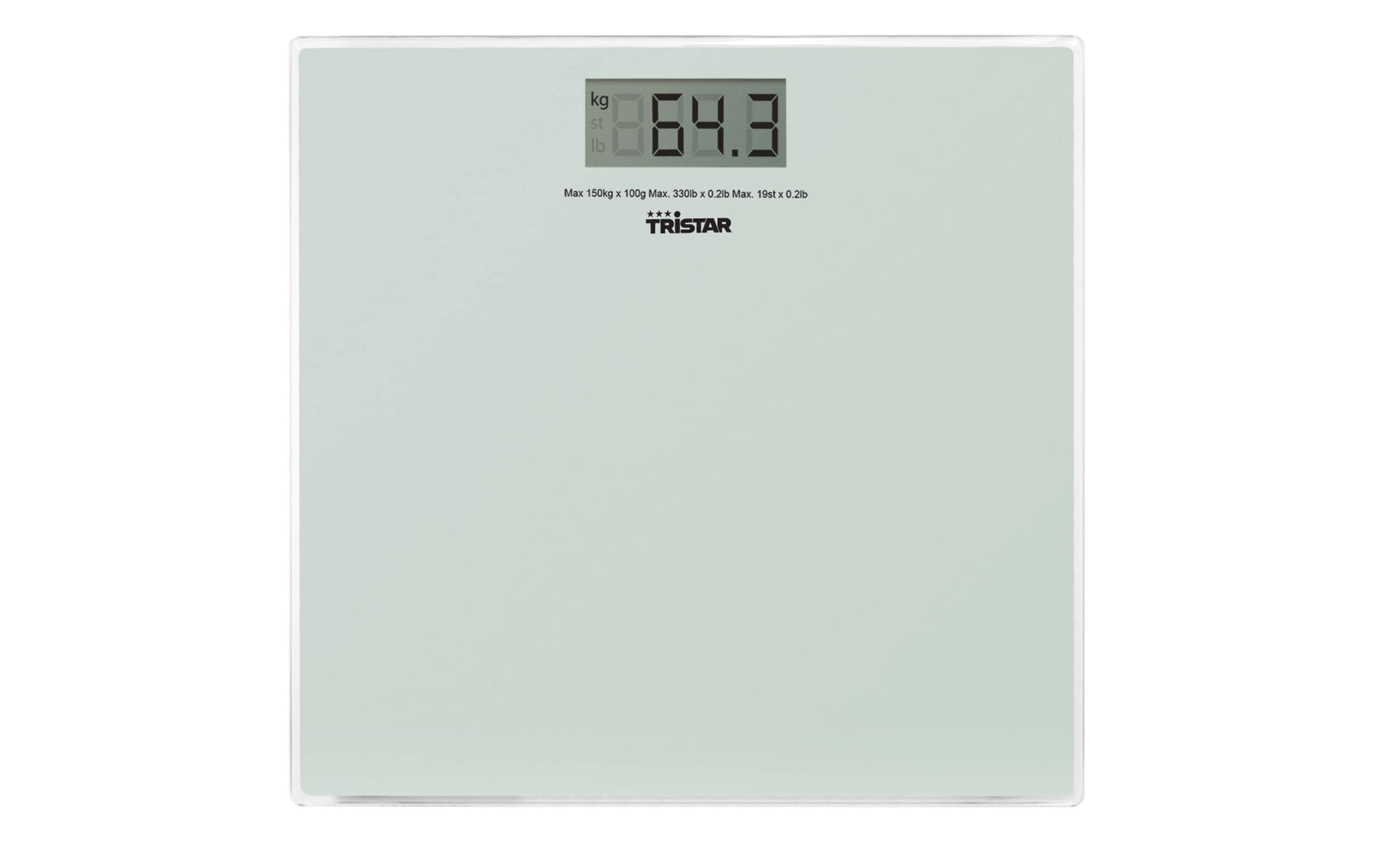 Tristar Digitale Personenwaage WG-2419 – Glas – 150 kg