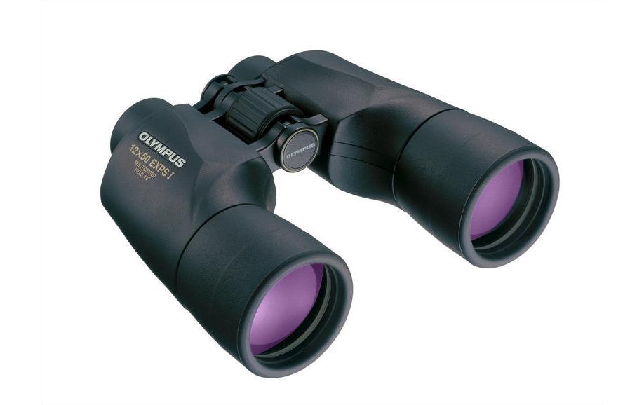 Om-system Olympus Fernglas EXPS I – 12×50 – Porro – Schwarz