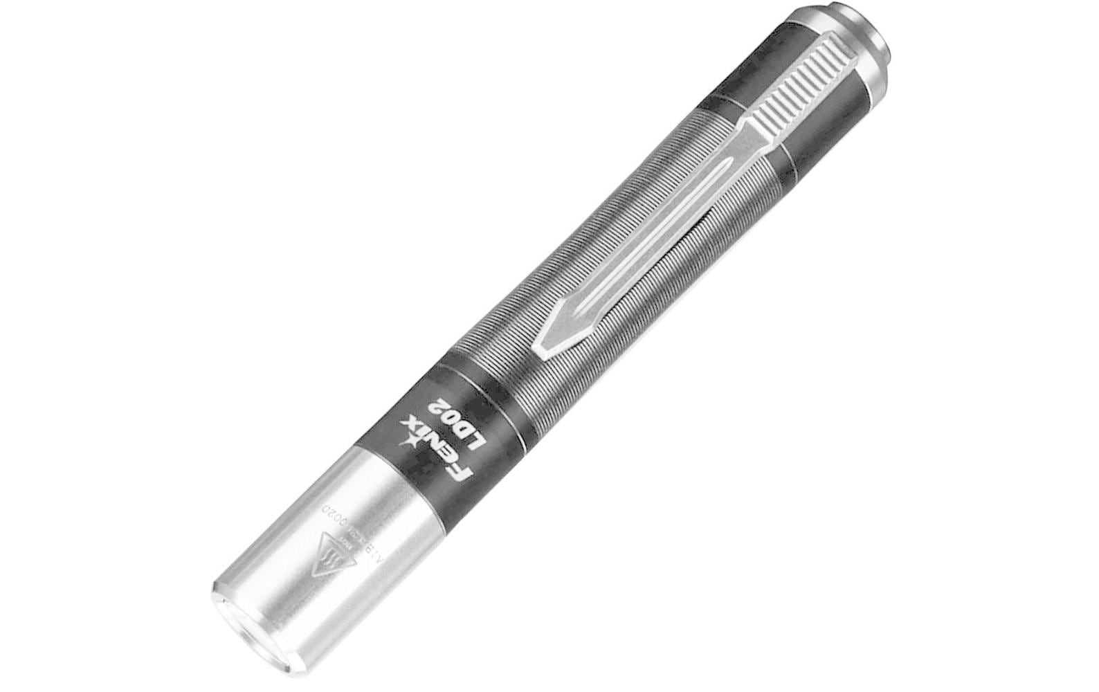 Fenix Taschenlampe LD02 V2.0 – 70 lm, 48 m, IP68, AAA Batterie, 4 Stufen – Schwarz