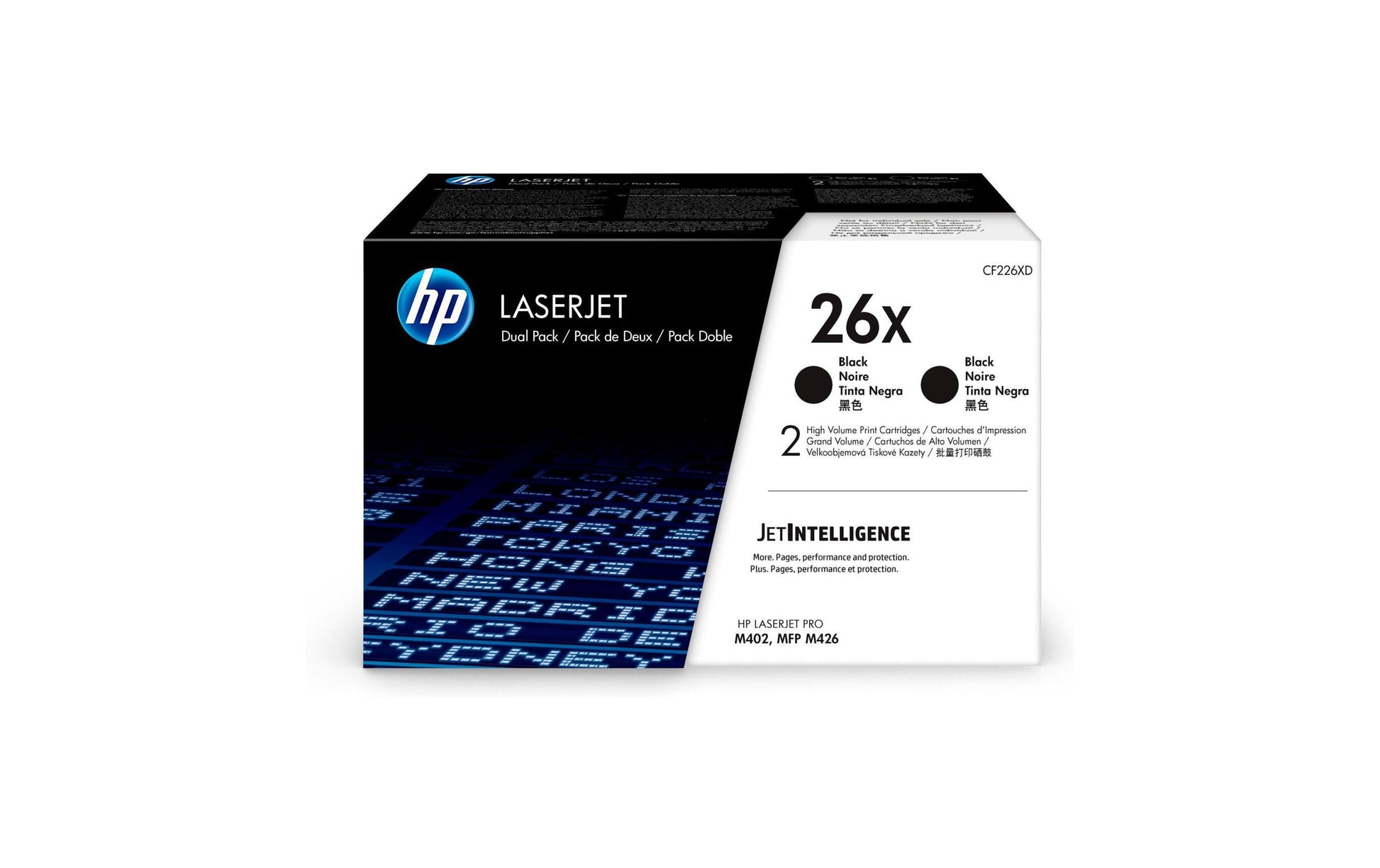 HP Toner-Multipack 26X – Schwarz, 9000 Seiten