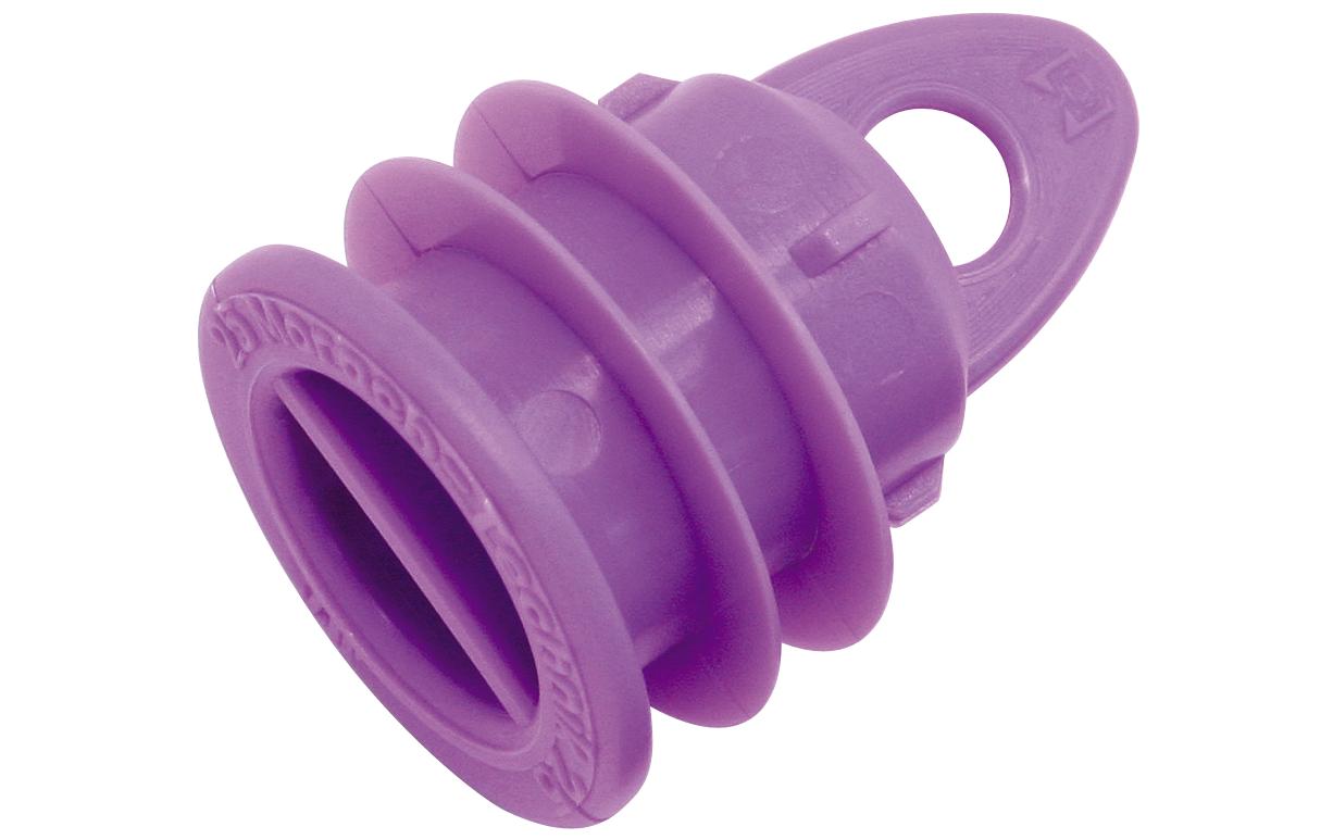 Steffen Endstück M25, Ø 25 mm, Kunststoff, 10er-Set – Violett