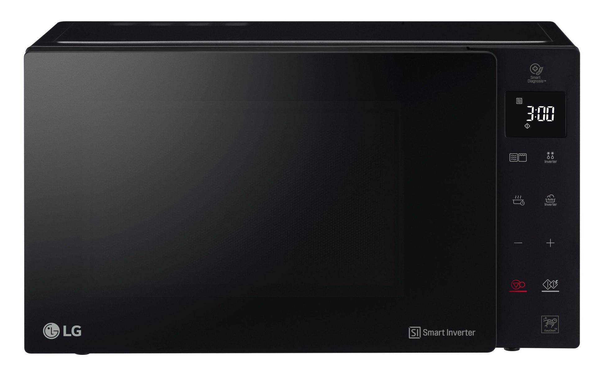 LG Kombi-Mikrowelle MH6535GIS – 25 l, Inverter & Grill, 1000 W – Schwarz