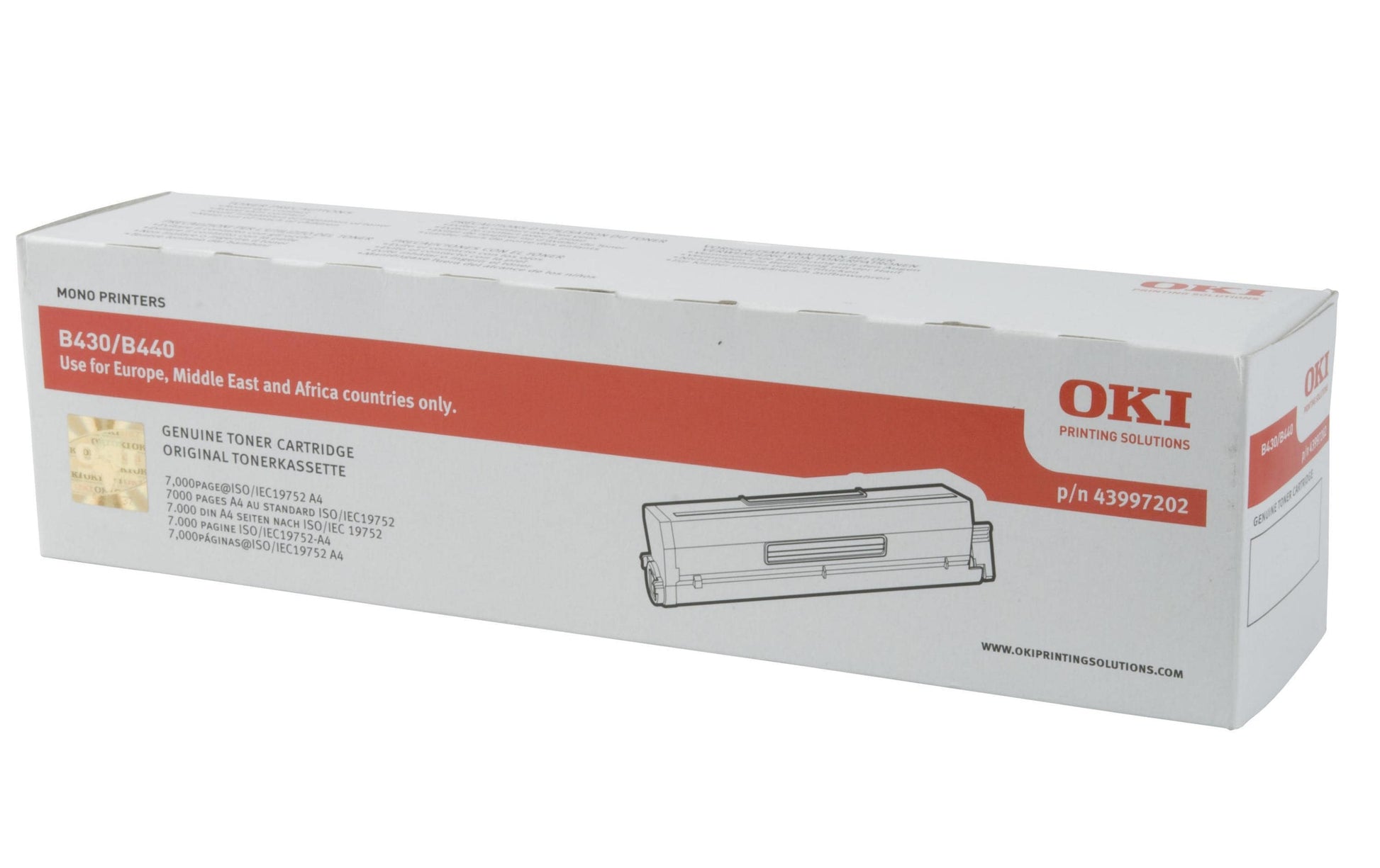OKI Toner – schwarz, 7000 Seiten